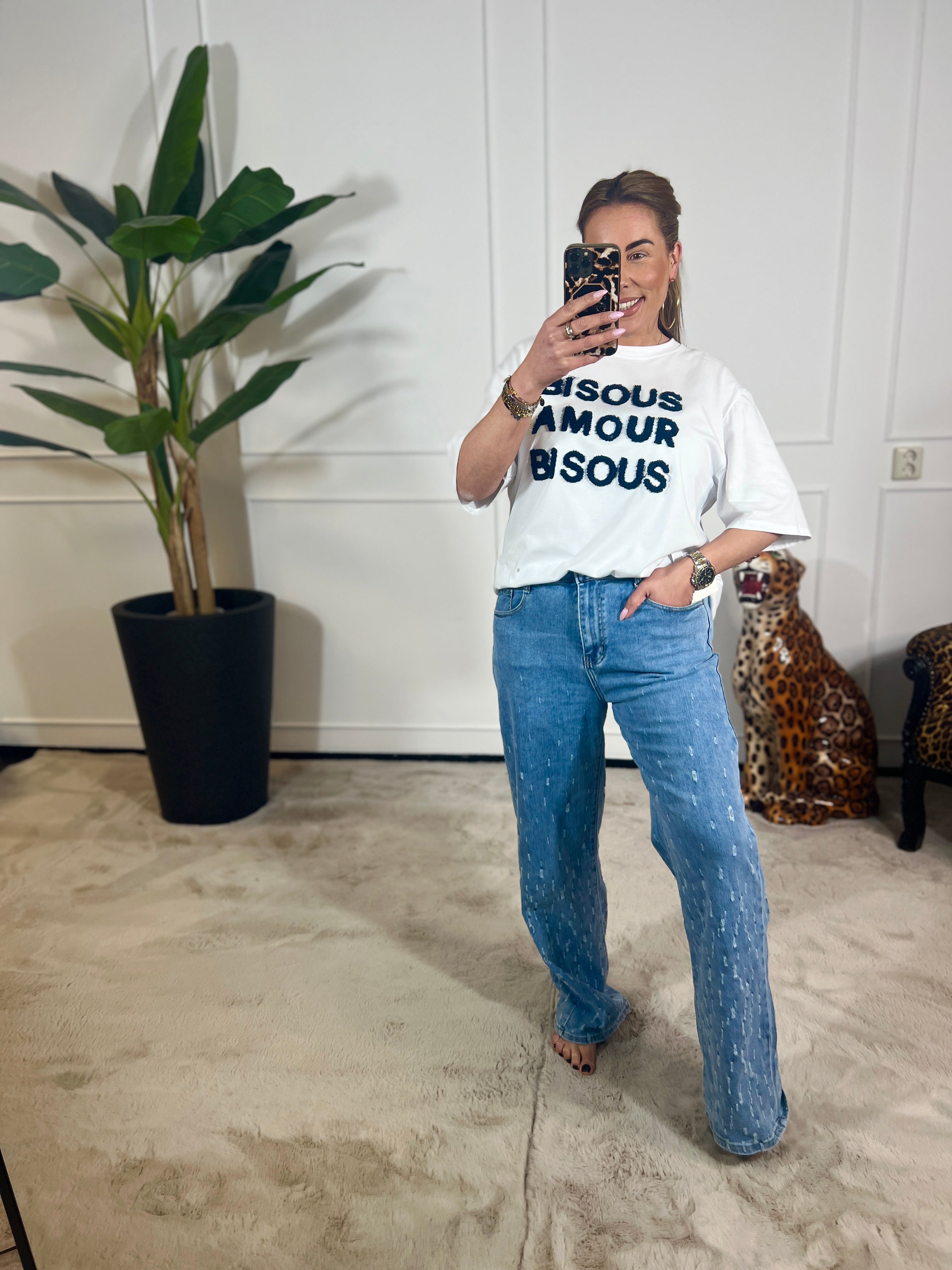 BISOUS AMOUR T-SHIRT (T/M 48)