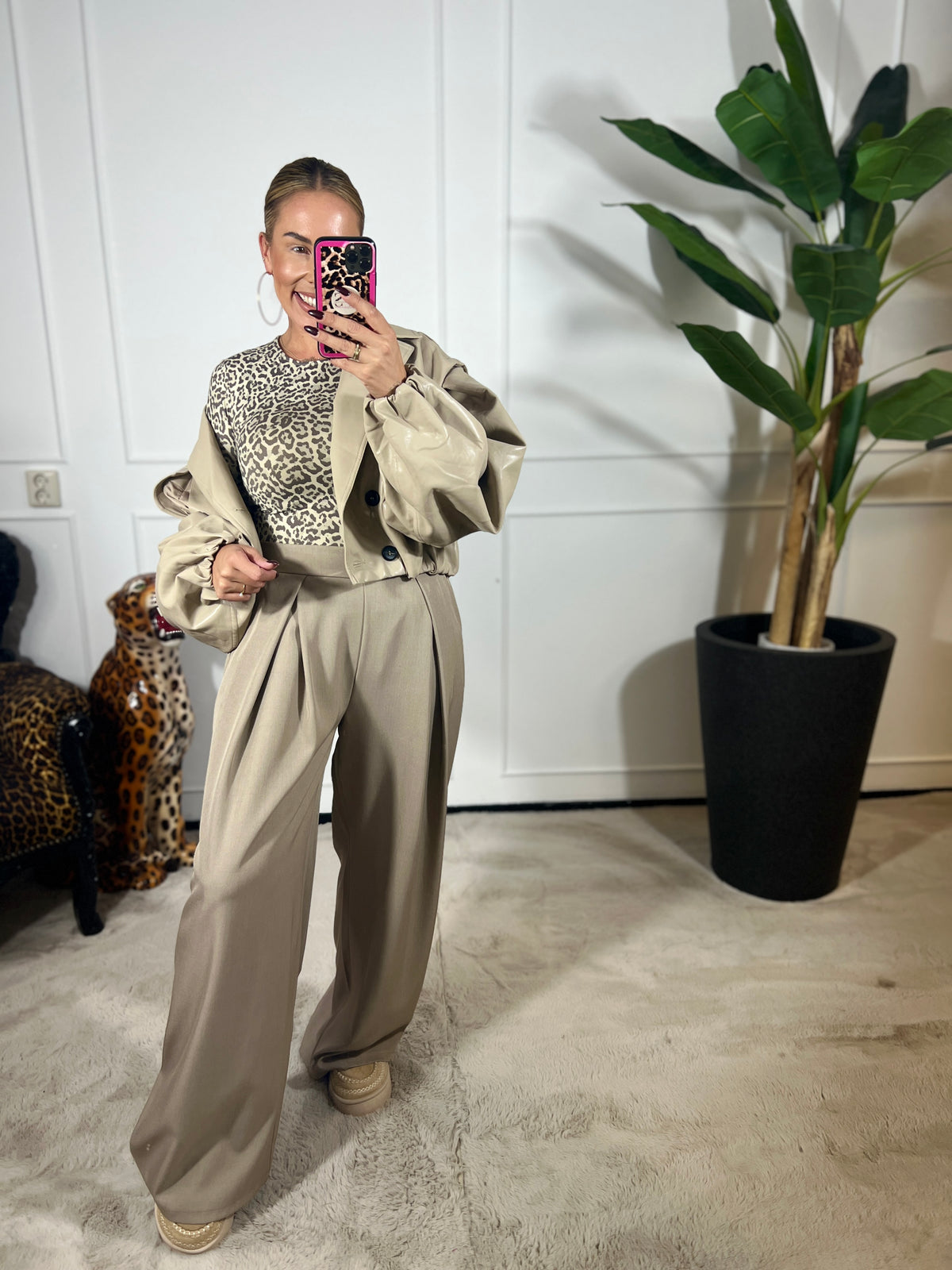 MABEL LEATHERLOOK JACKET