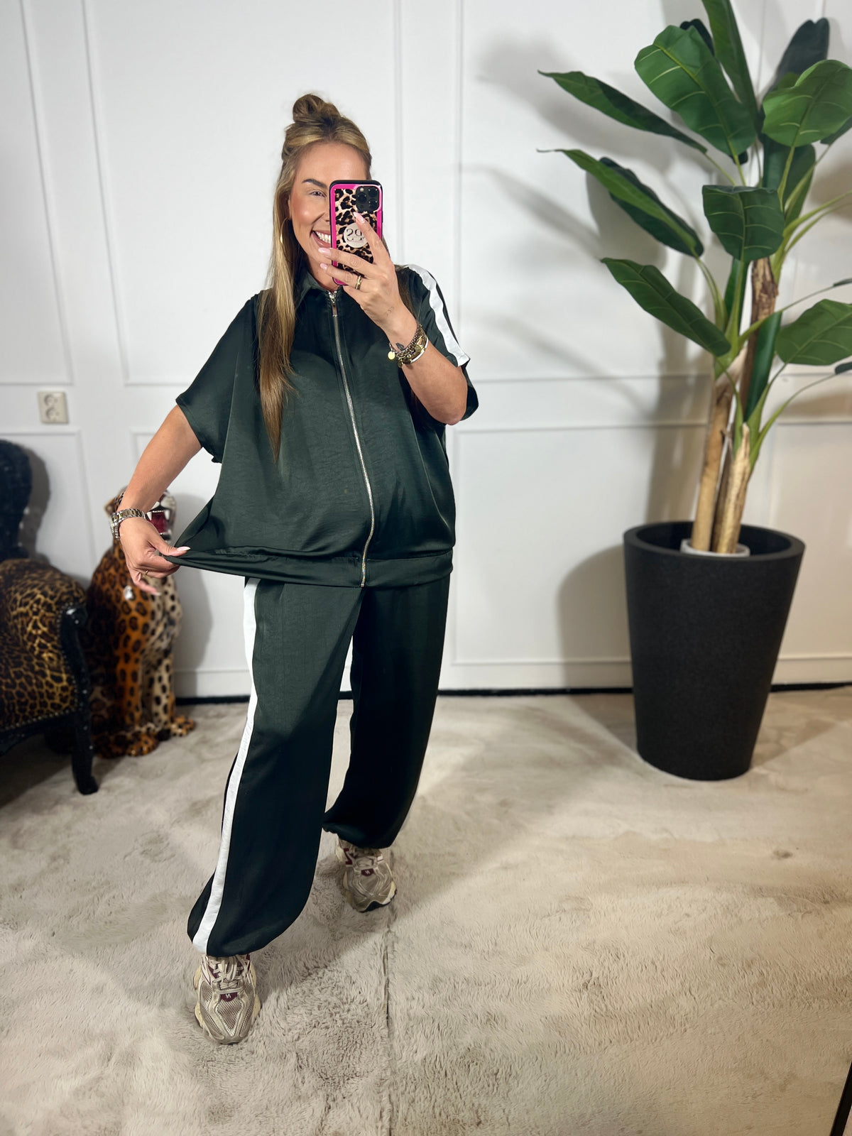 BRUCE SATIN COMFY SET