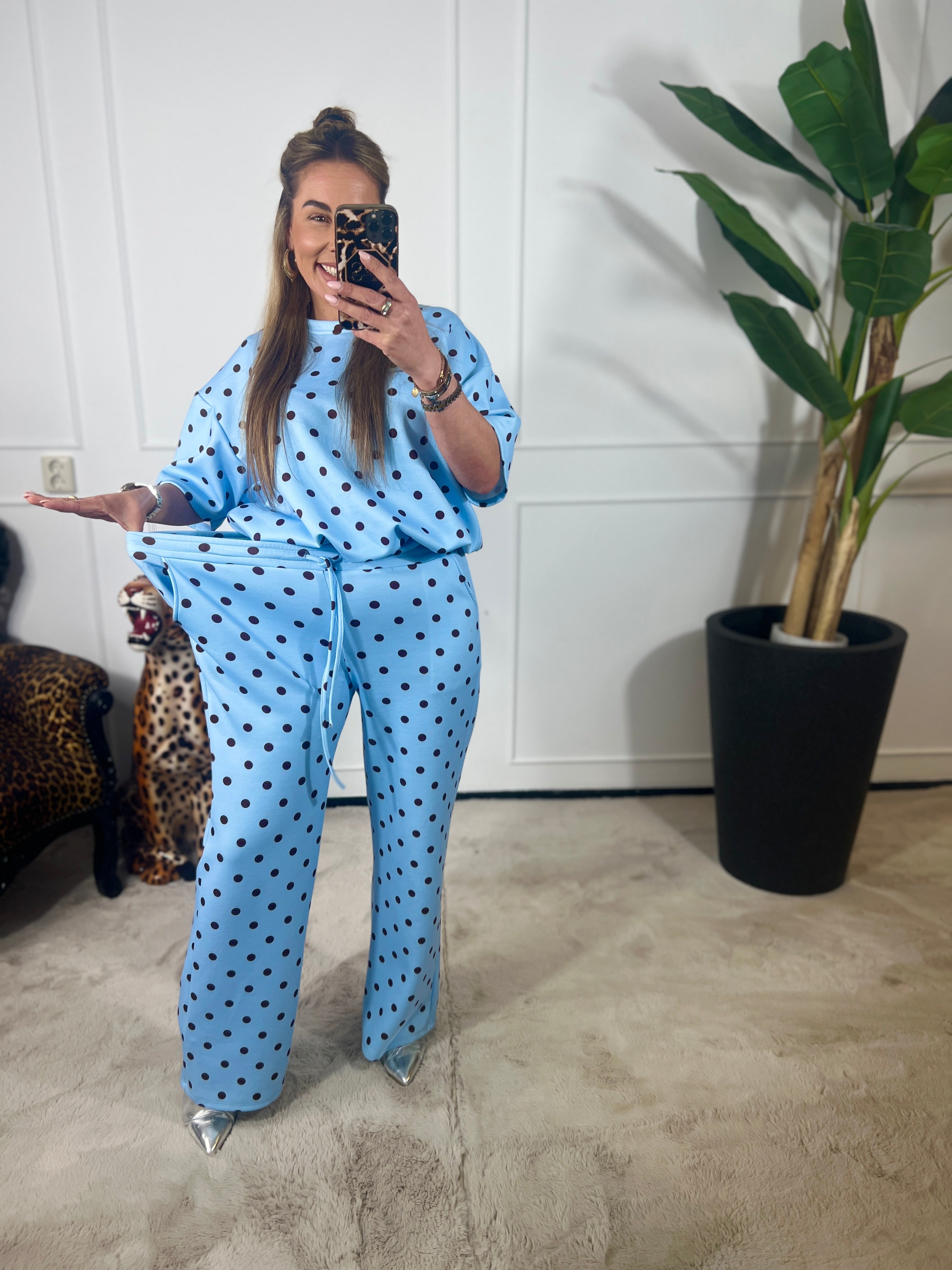 LIV POLKA DOTS COMFY SET