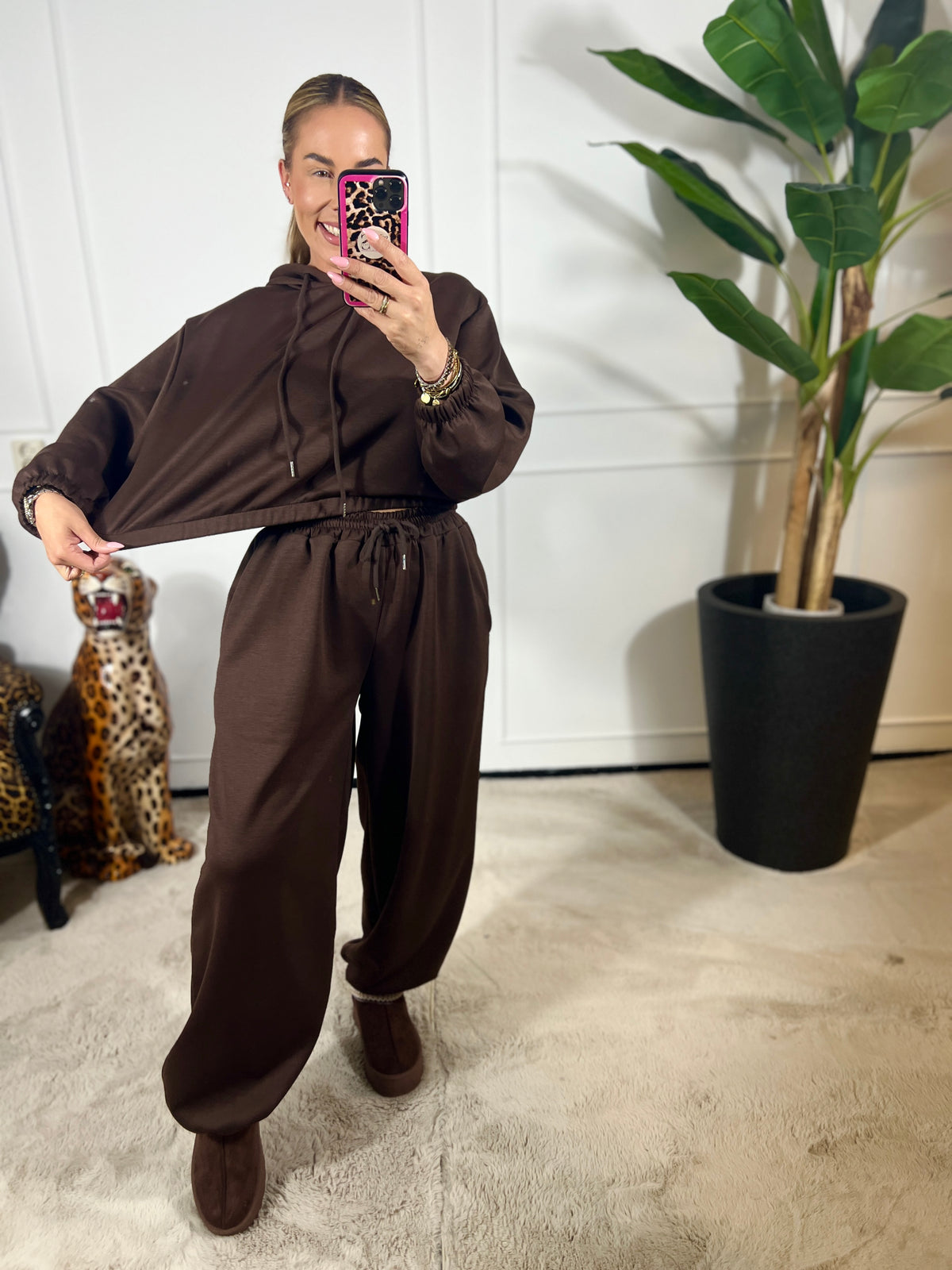 CROPPED COMFY SET