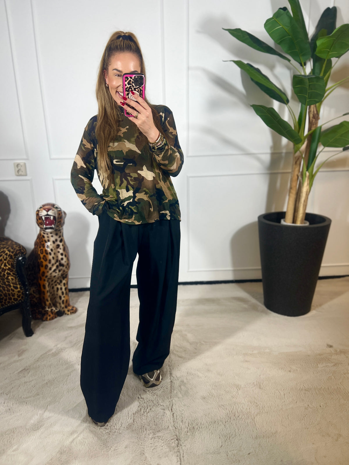 CAMO MESH TOP