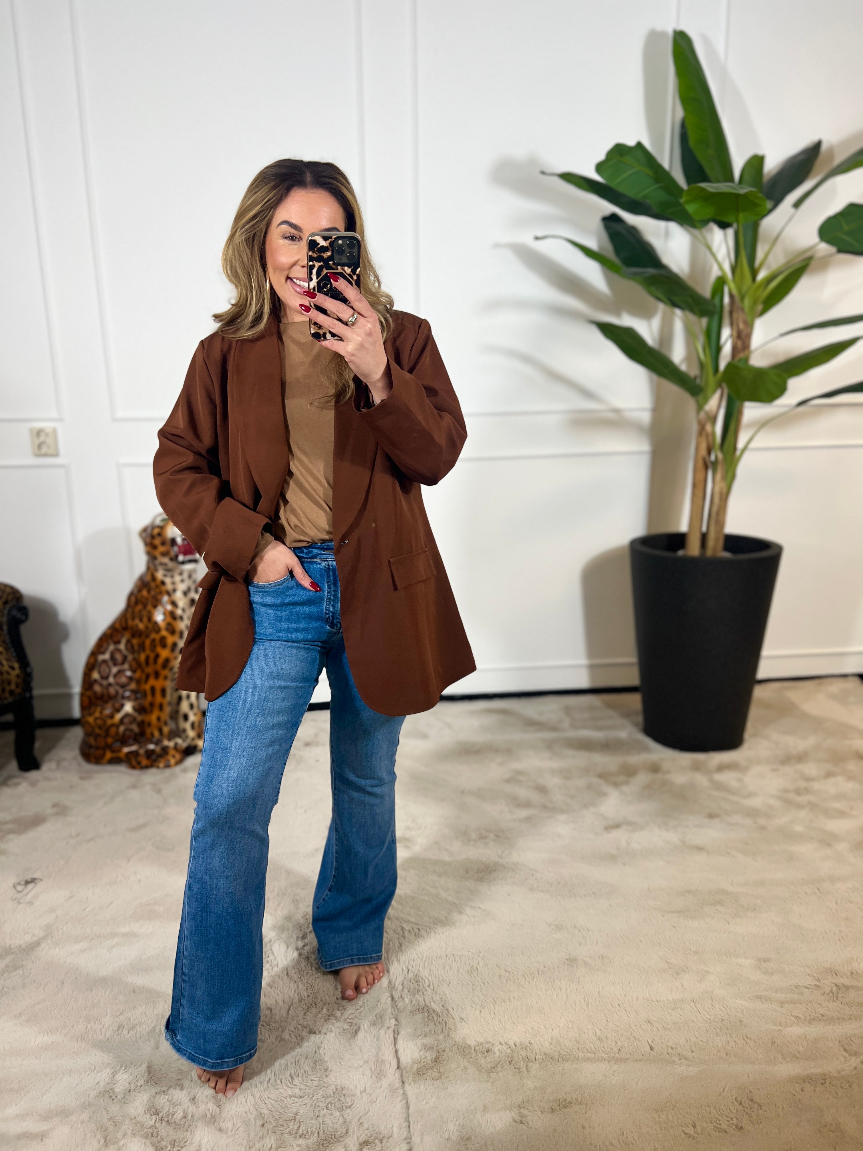 FLARE DENIM JEANS (IN MATEN) 443
