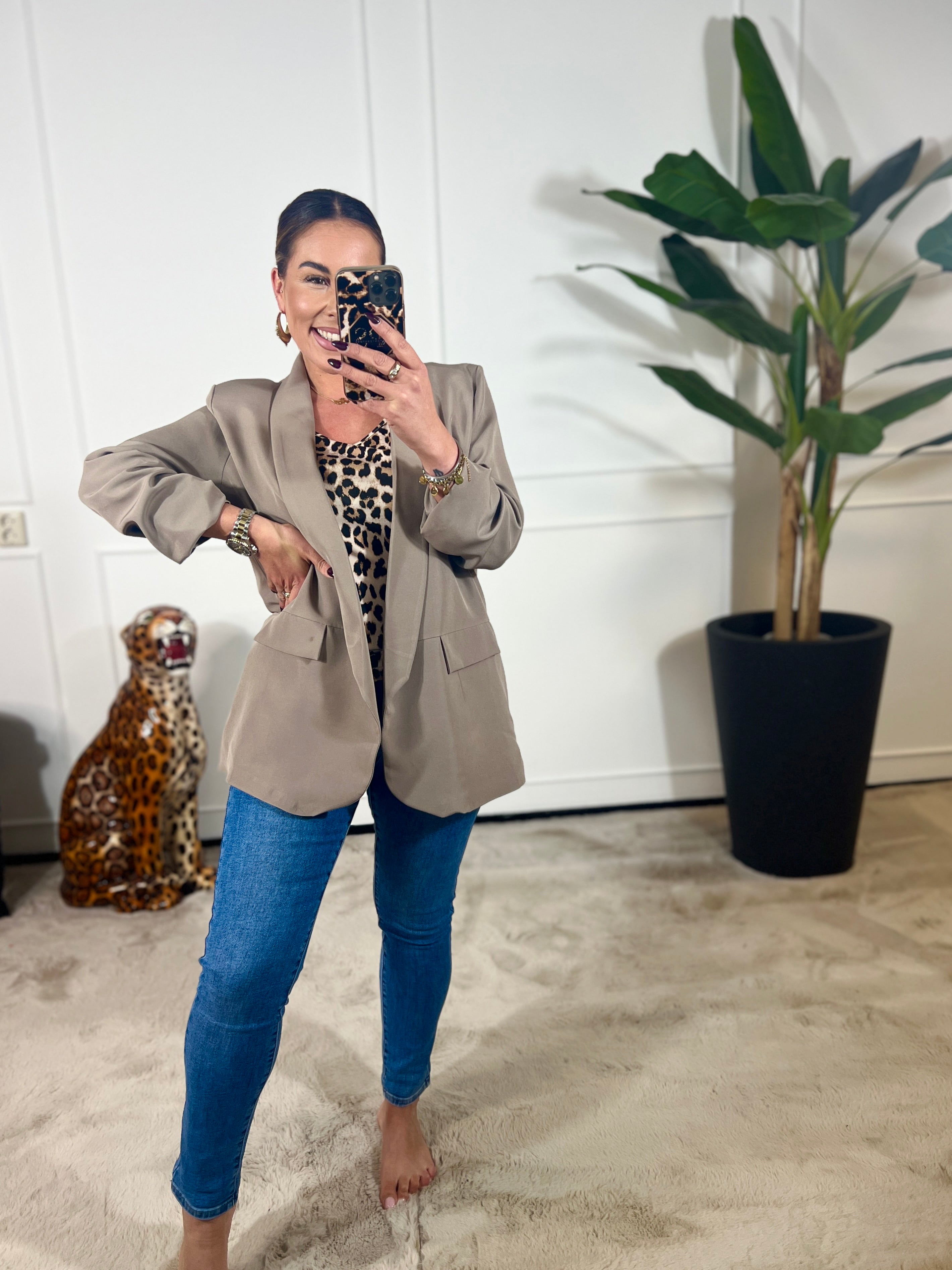 *PANTERPRINT* BASIC HEMDJES (IN MATEN)