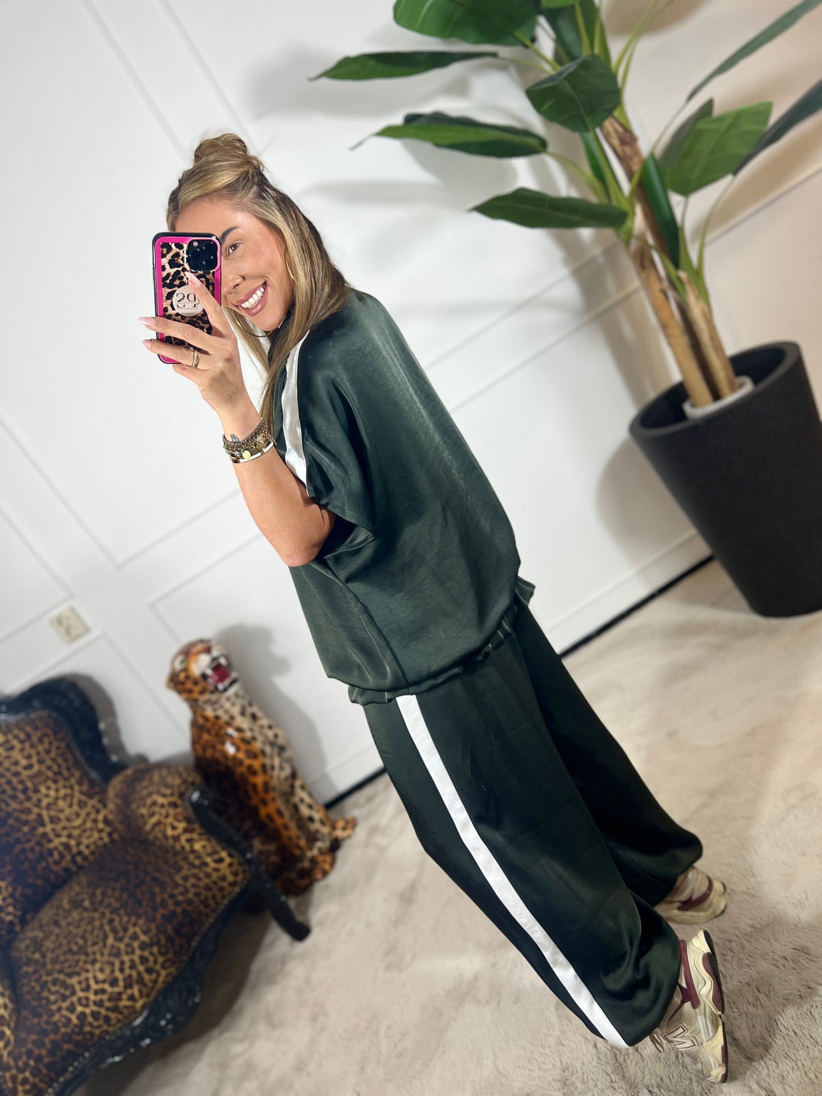 BRUCE SATIN COMFY SET