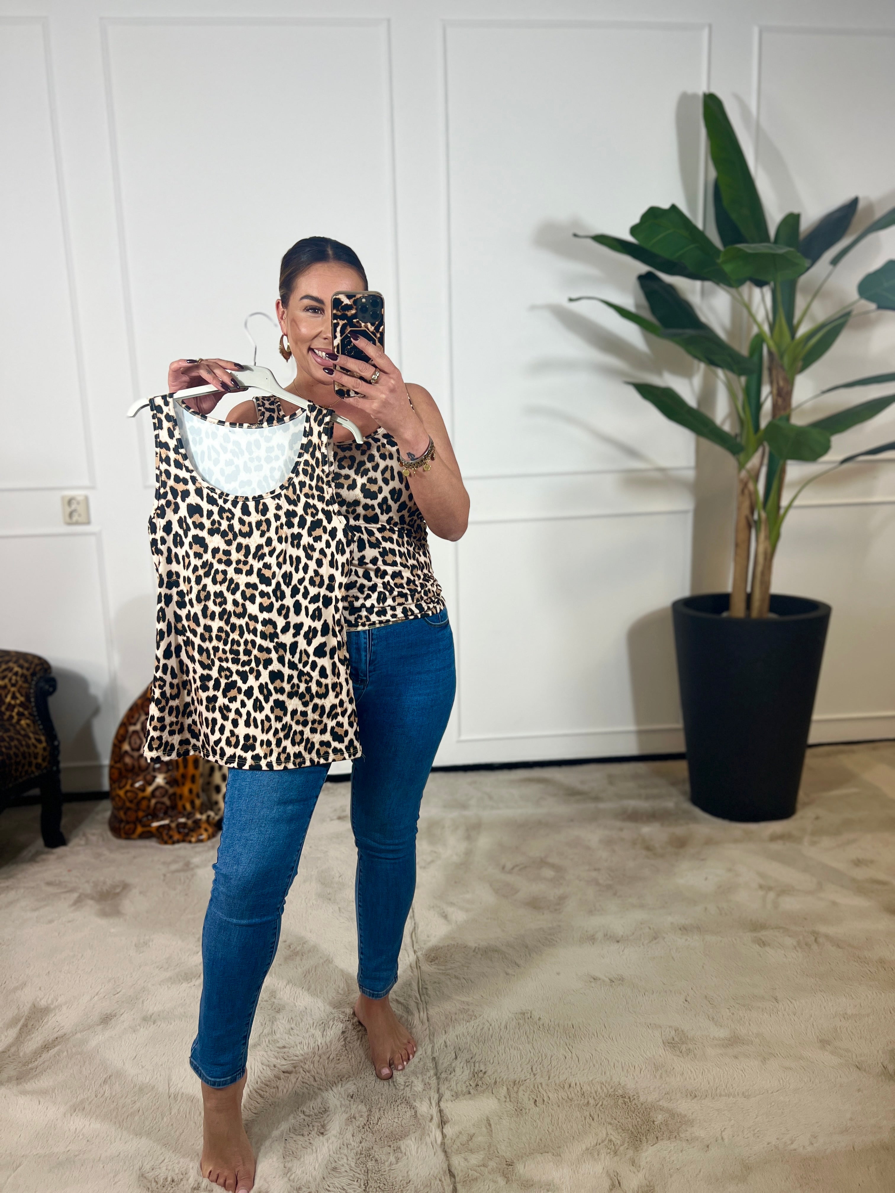 *PANTERPRINT* BASIC HEMDJES (IN MATEN)