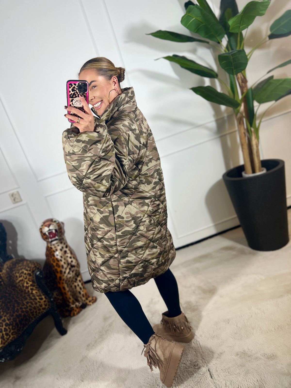 LANGE PUFFER JAS