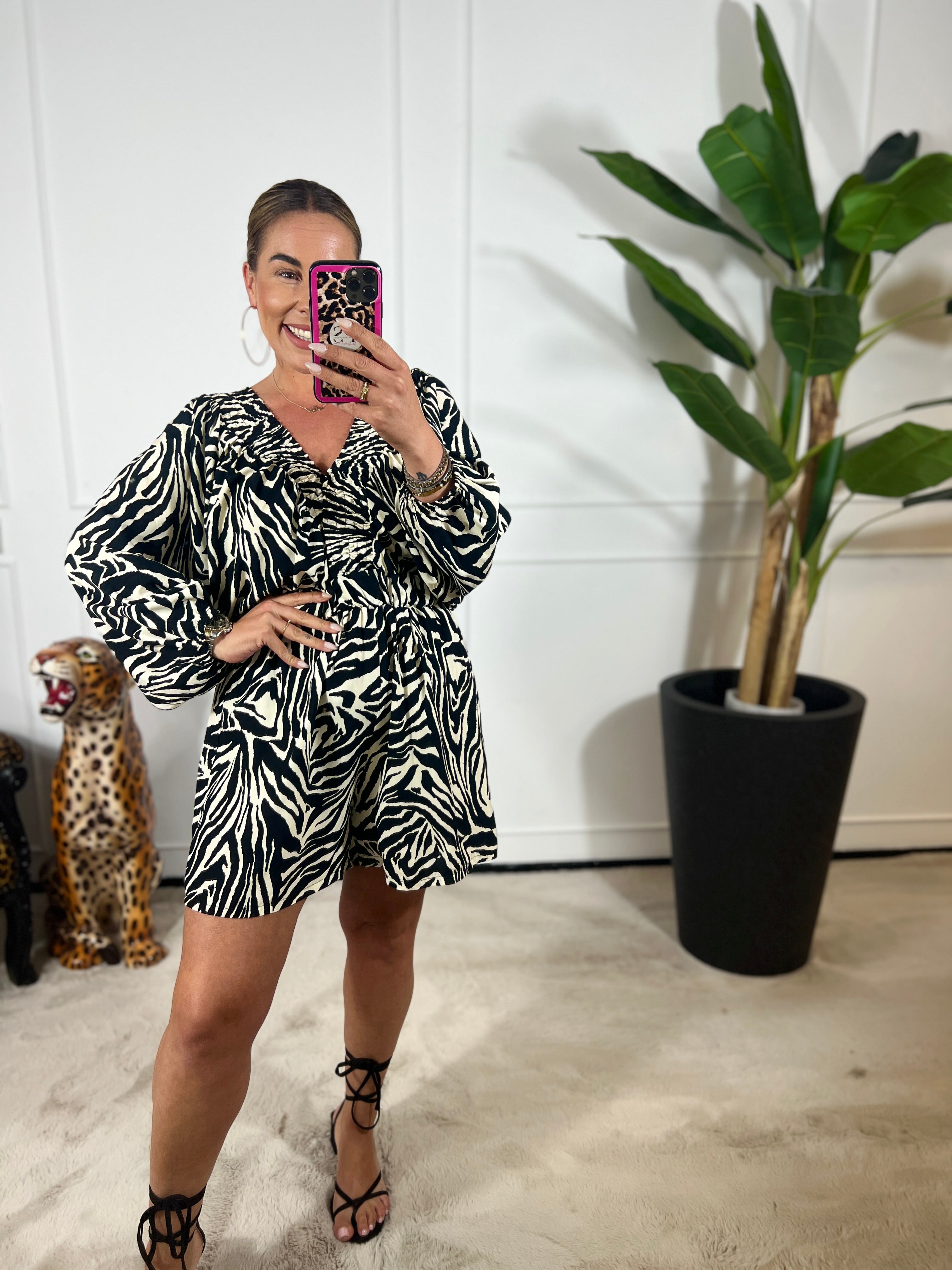 SAVANNAH WILD PLAYSUIT
