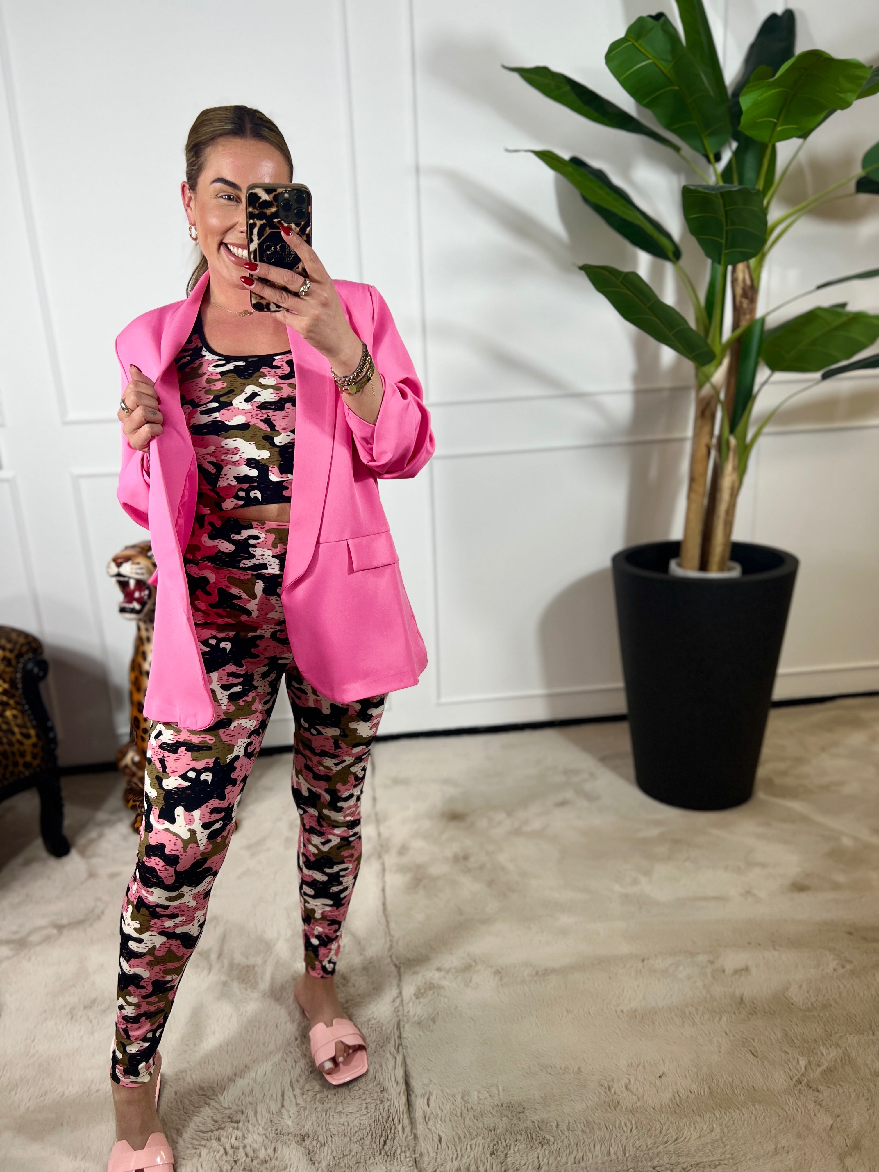 CAMOUFLAGE STRETCHIE PRINTED SPORT SET