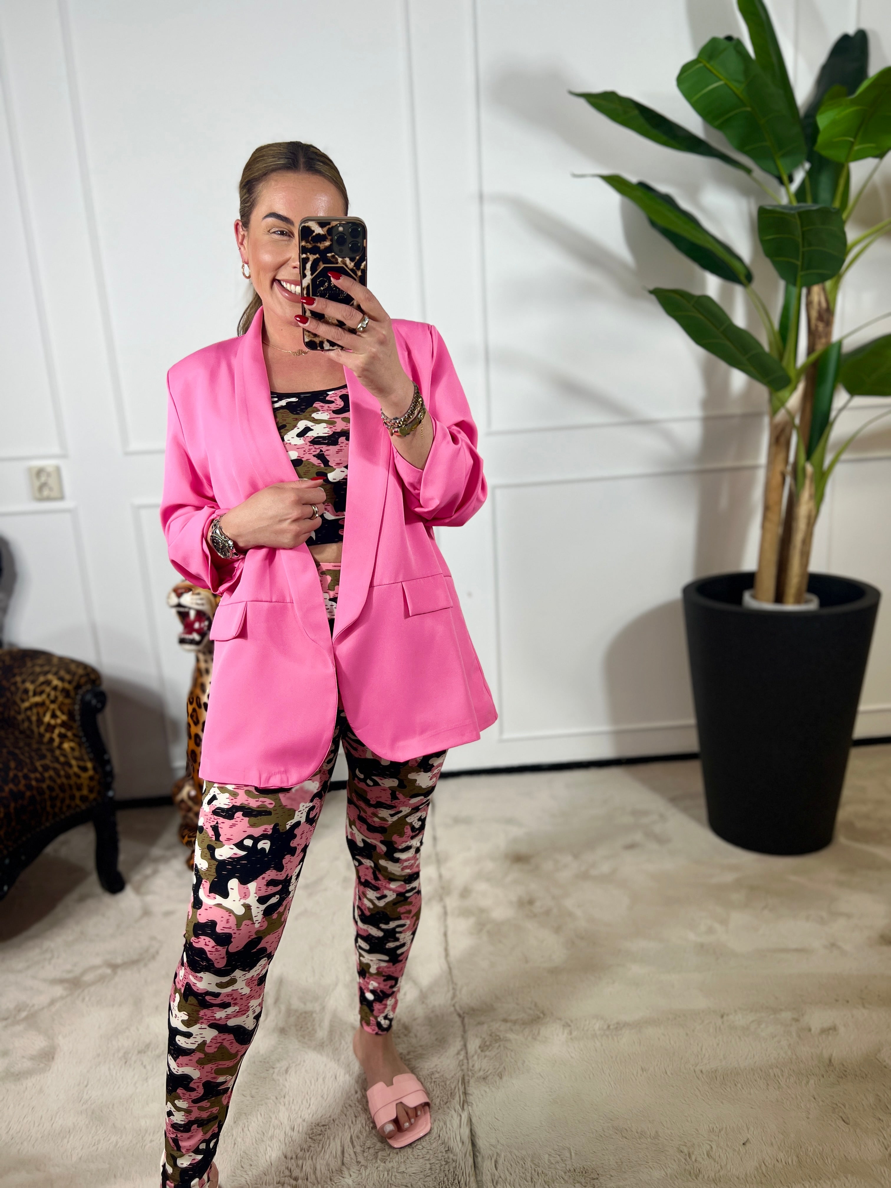 CAMOUFLAGE STRETCHIE PRINTED SPORT SET