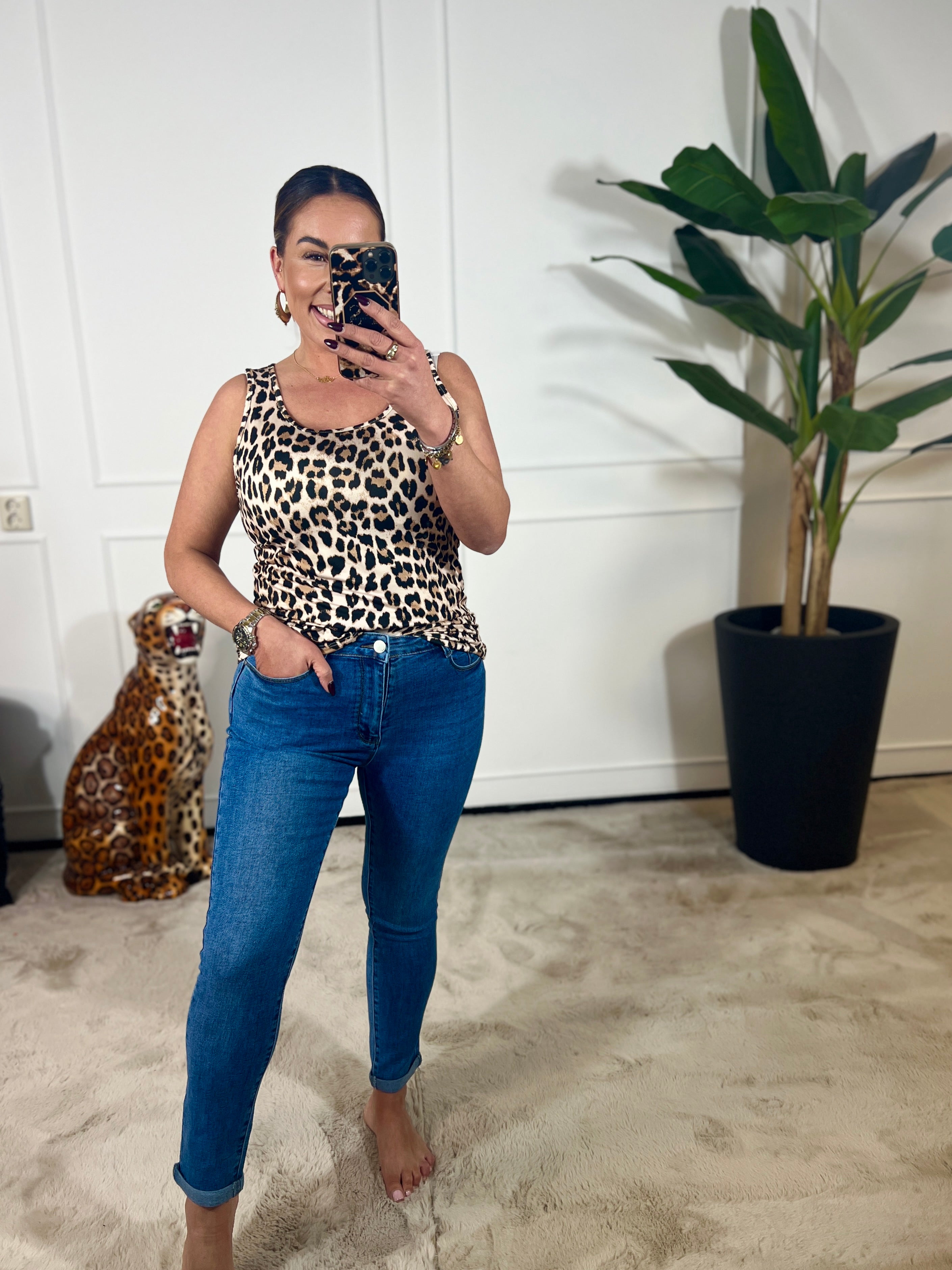 *PANTERPRINT* BASIC HEMDJES (IN MATEN)