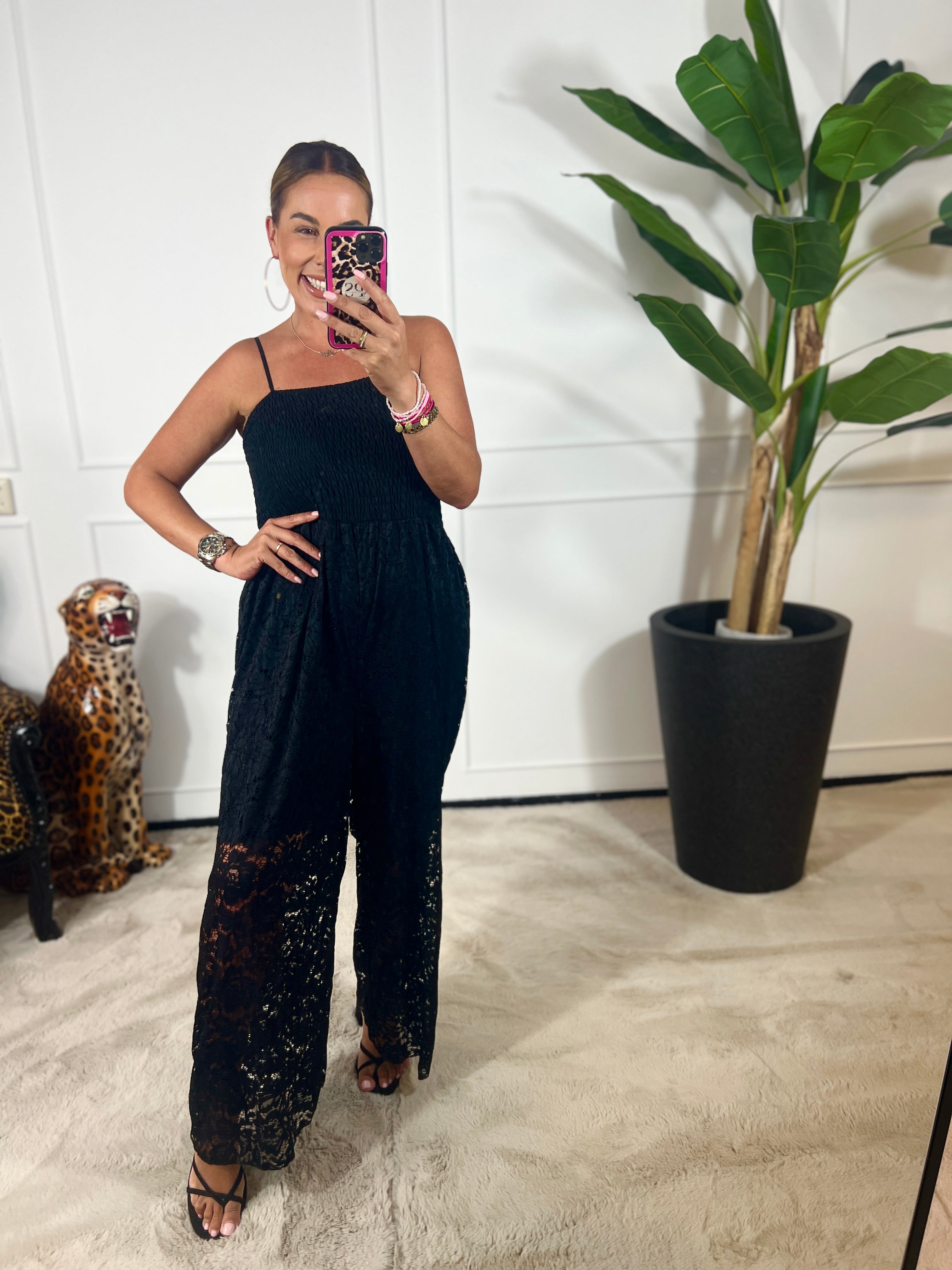 LIZZY LACE JUMPSUIT
