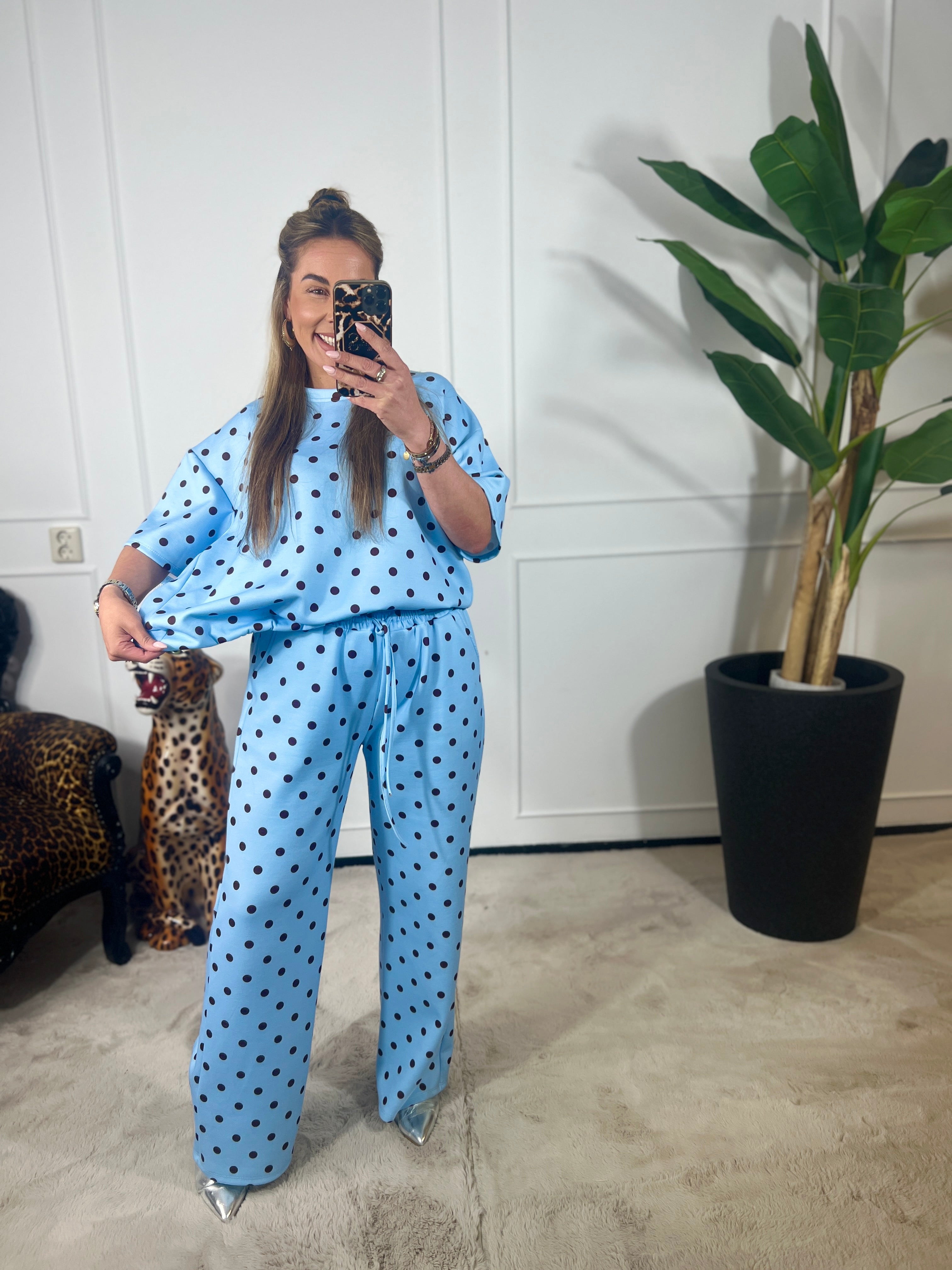LIV POLKA DOTS COMFY SET