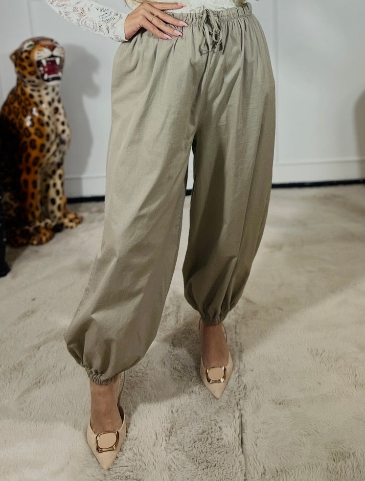 KATOENEN BALLOON BROEK