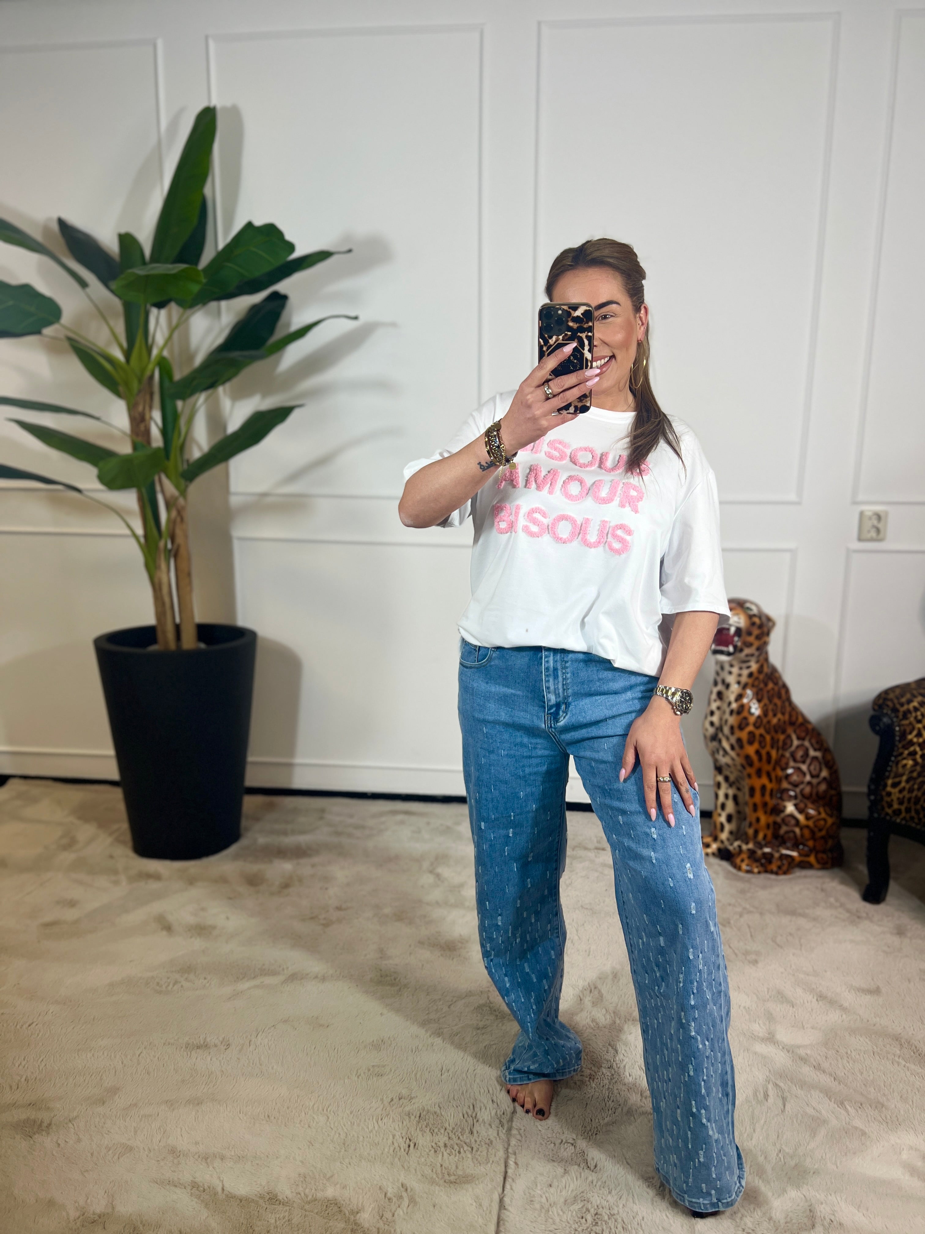 BISOUS AMOUR T-SHIRT (T/M 48)