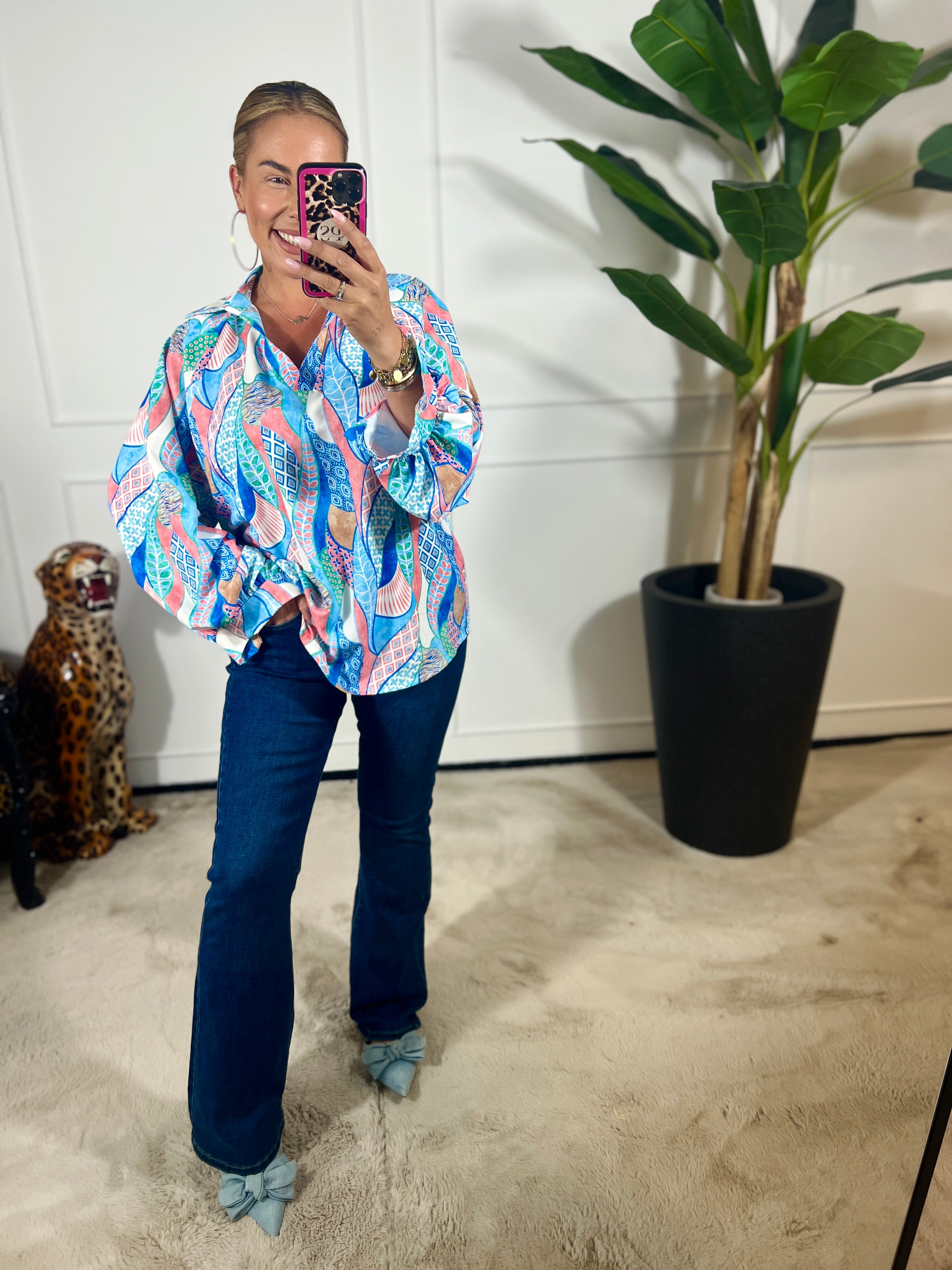 PRINT BLOUSE