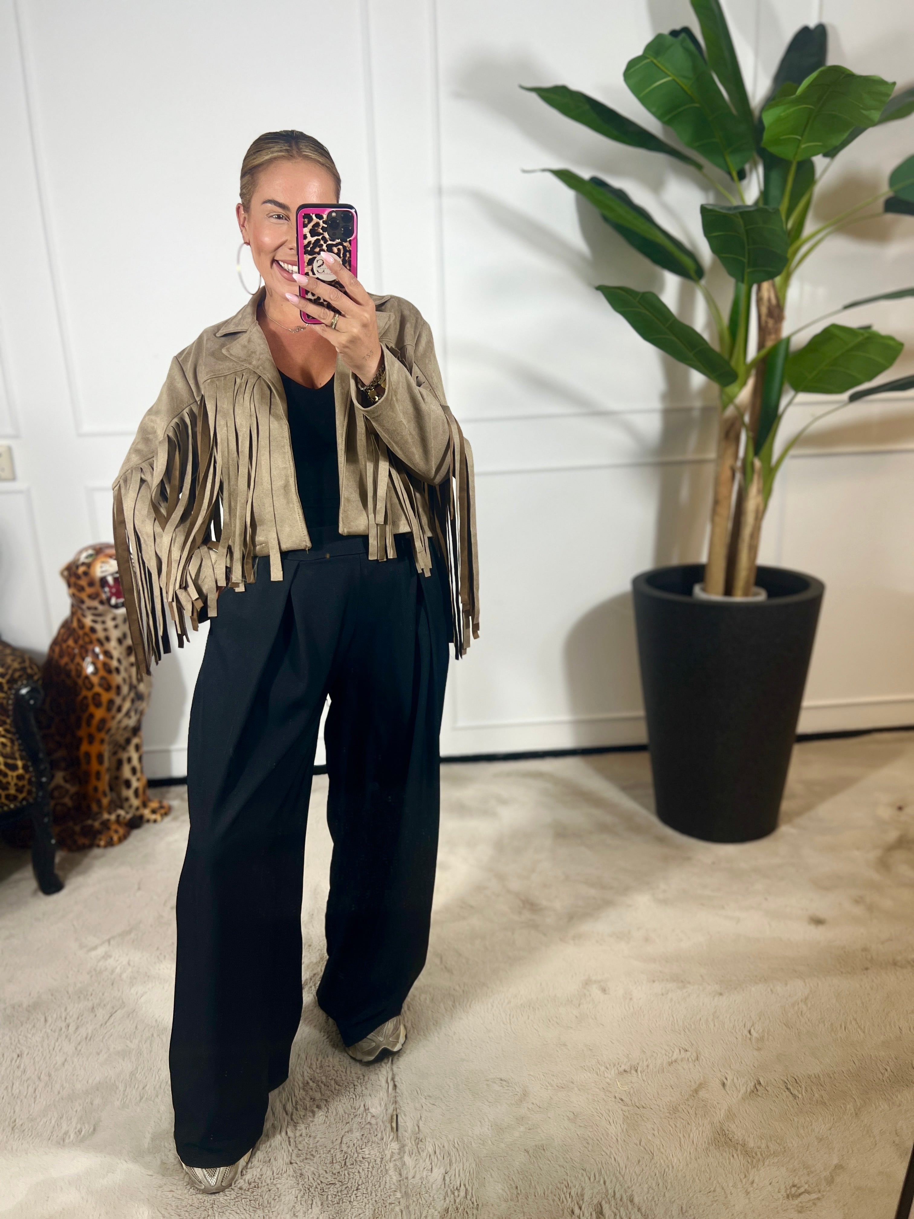 FRINGED JACKET