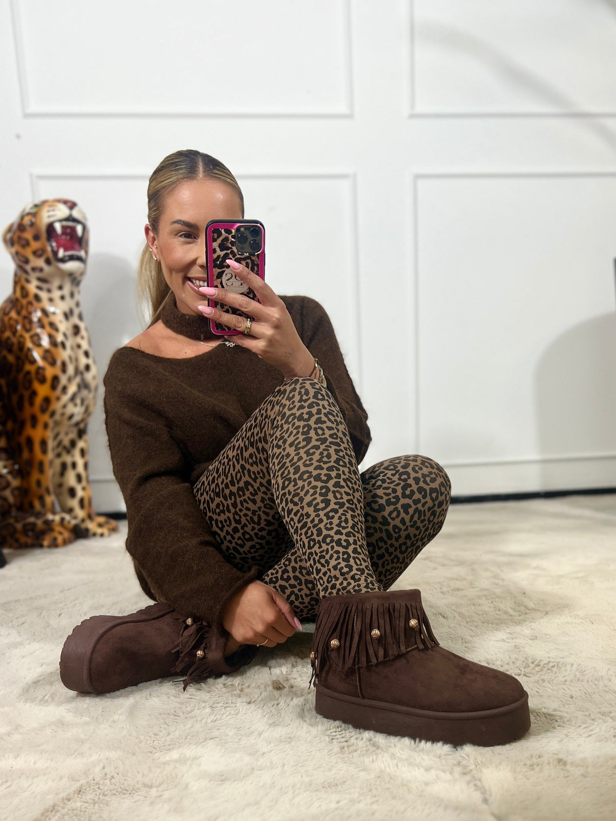 FRINGE BOOTS
