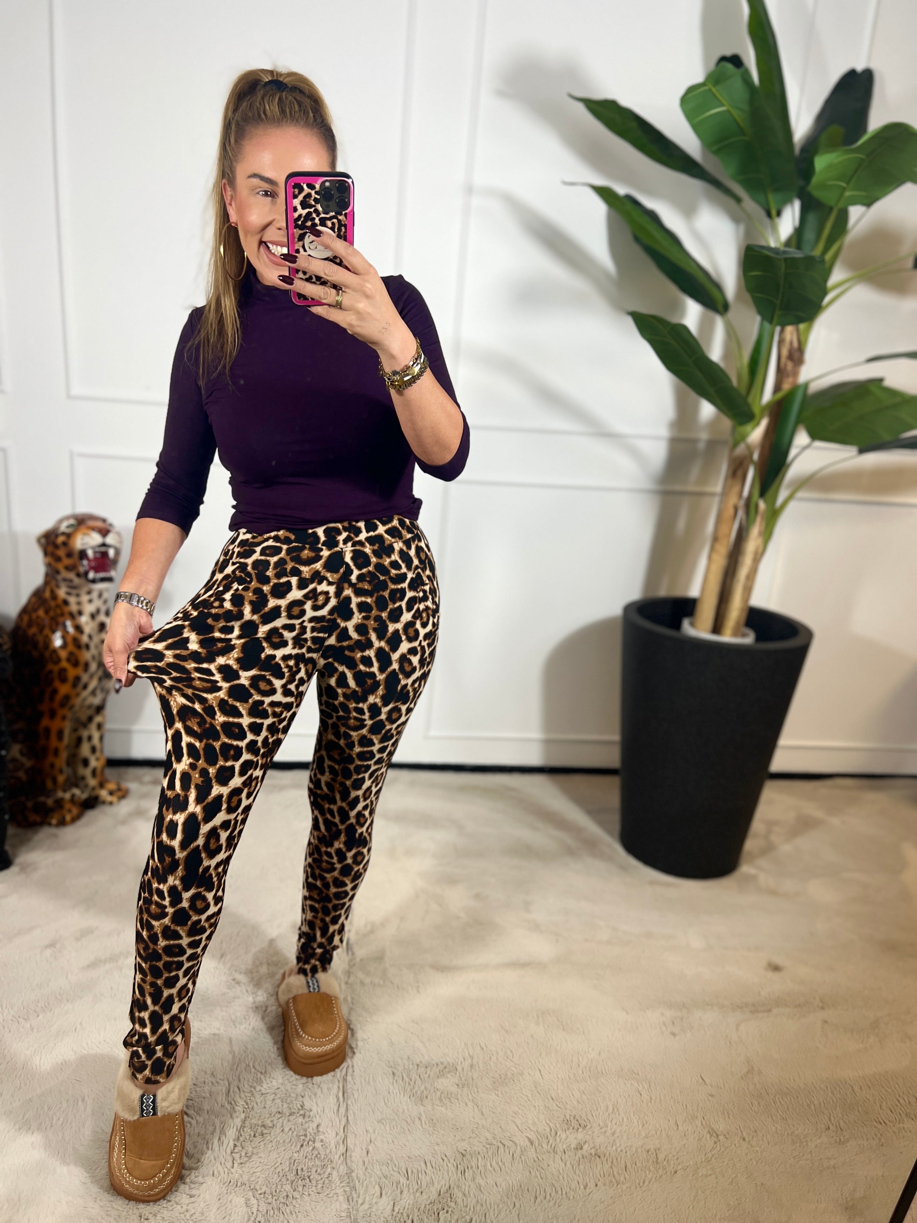 PANTERPRINT TRAVEL TROUSERS