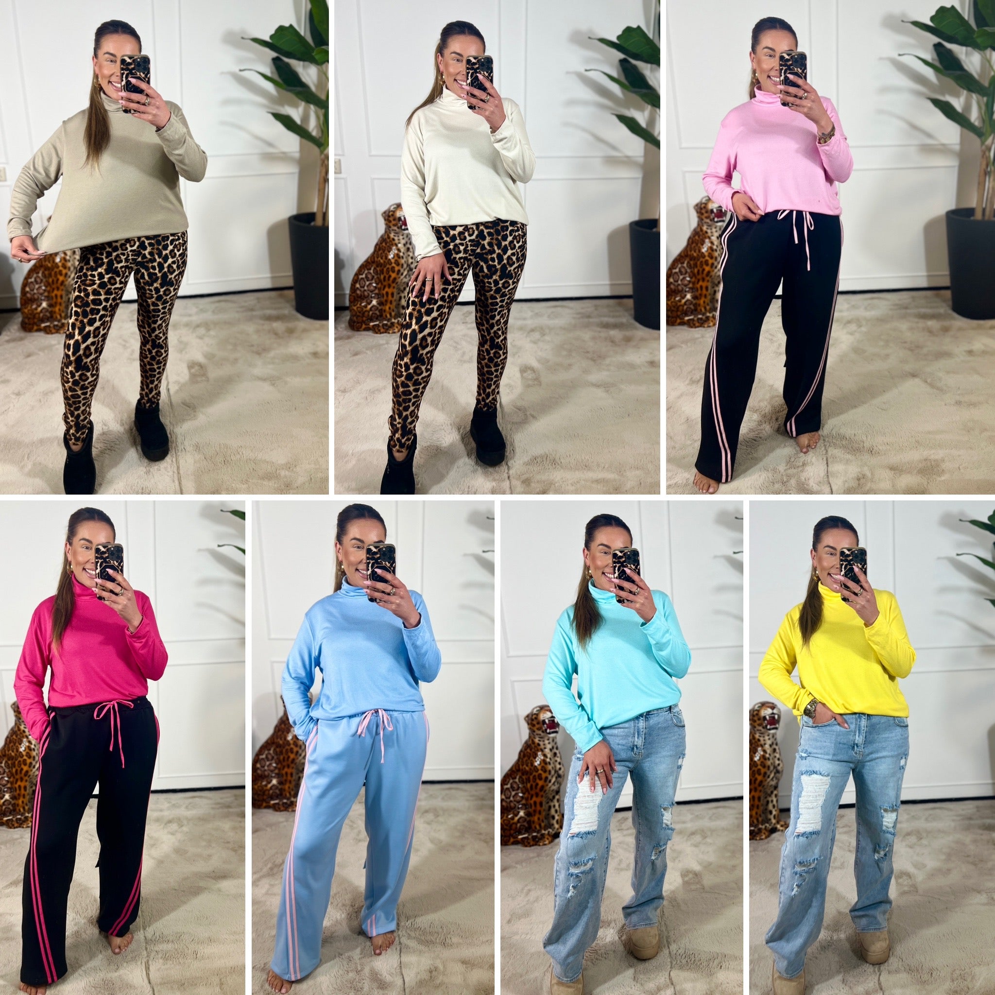 COLLETJES VAN STRETCH (T/M 48)