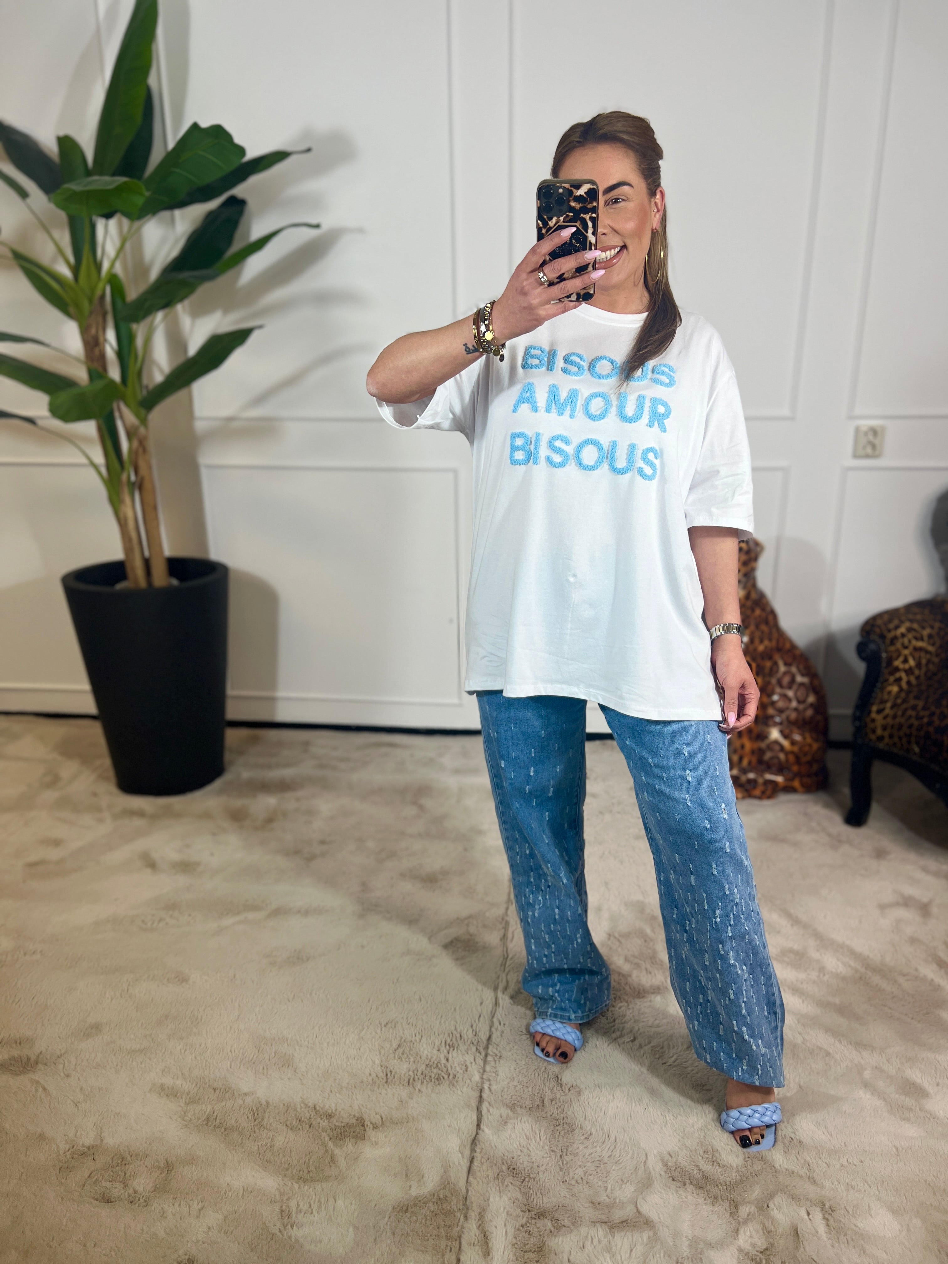 BISOUS AMOUR T-SHIRT (T/M 48)