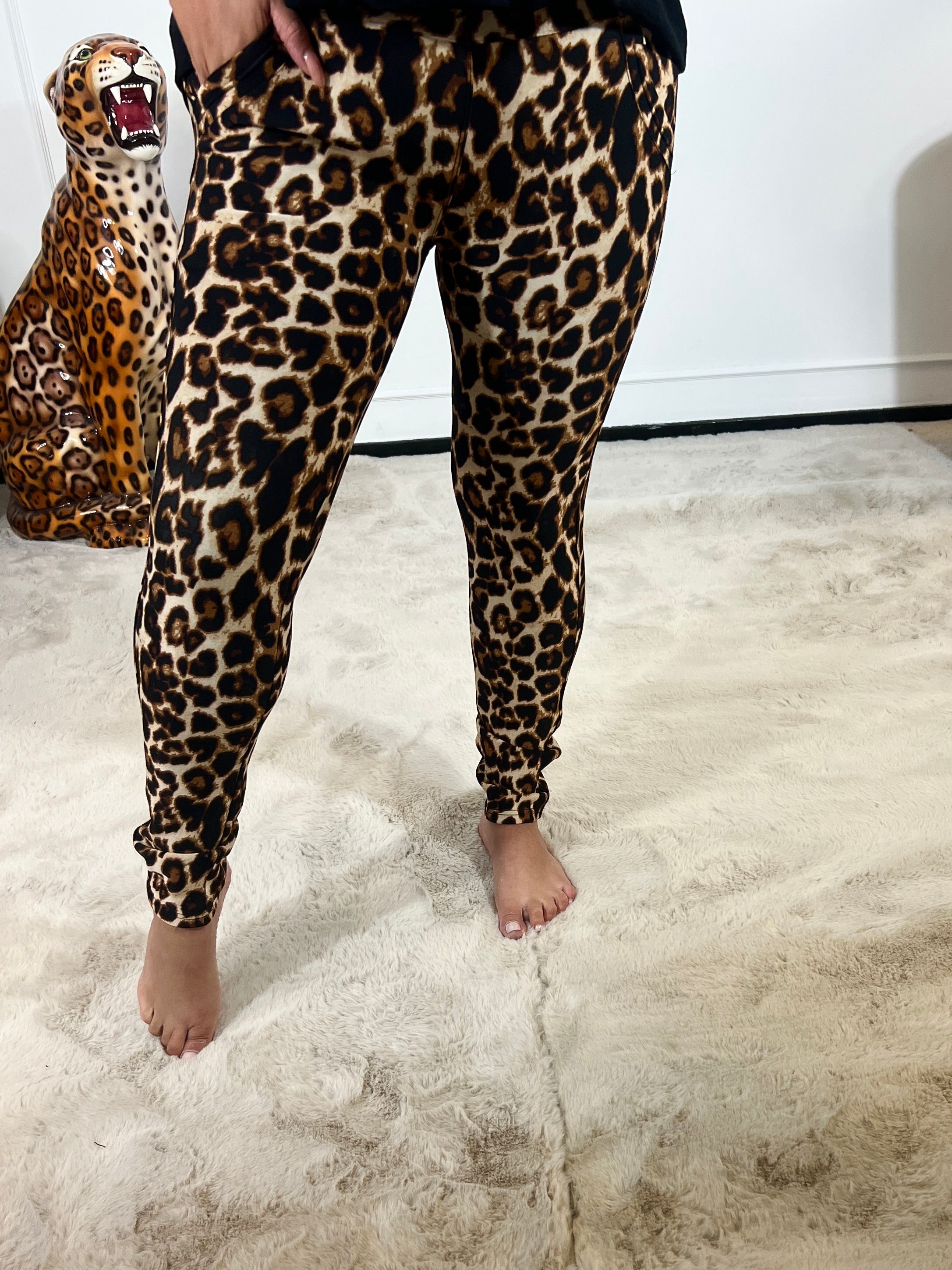 PANTERPRINT TRAVEL TROUSERS