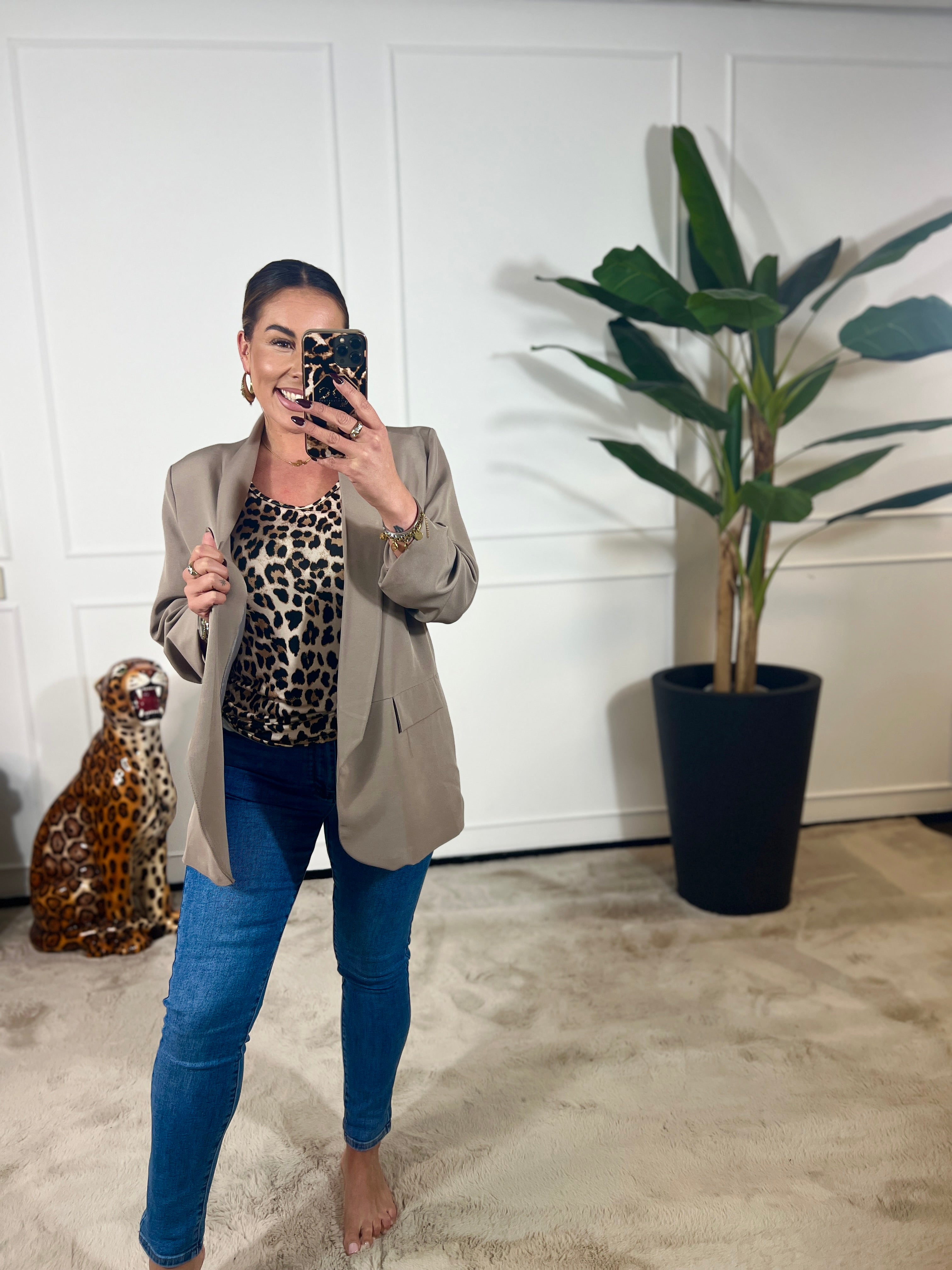 *PANTERPRINT* BASIC HEMDJES (IN MATEN)