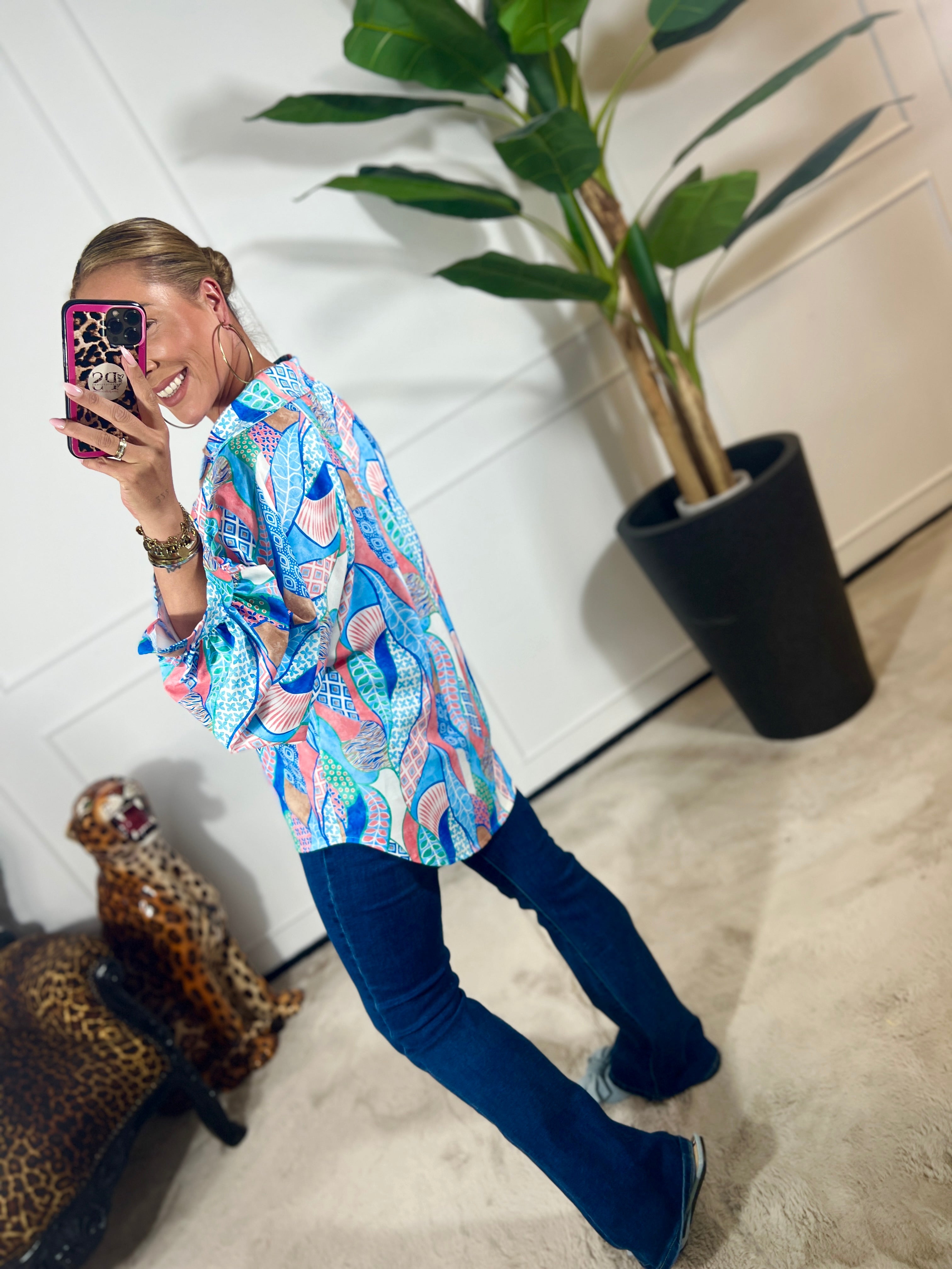 PRINT BLOUSE