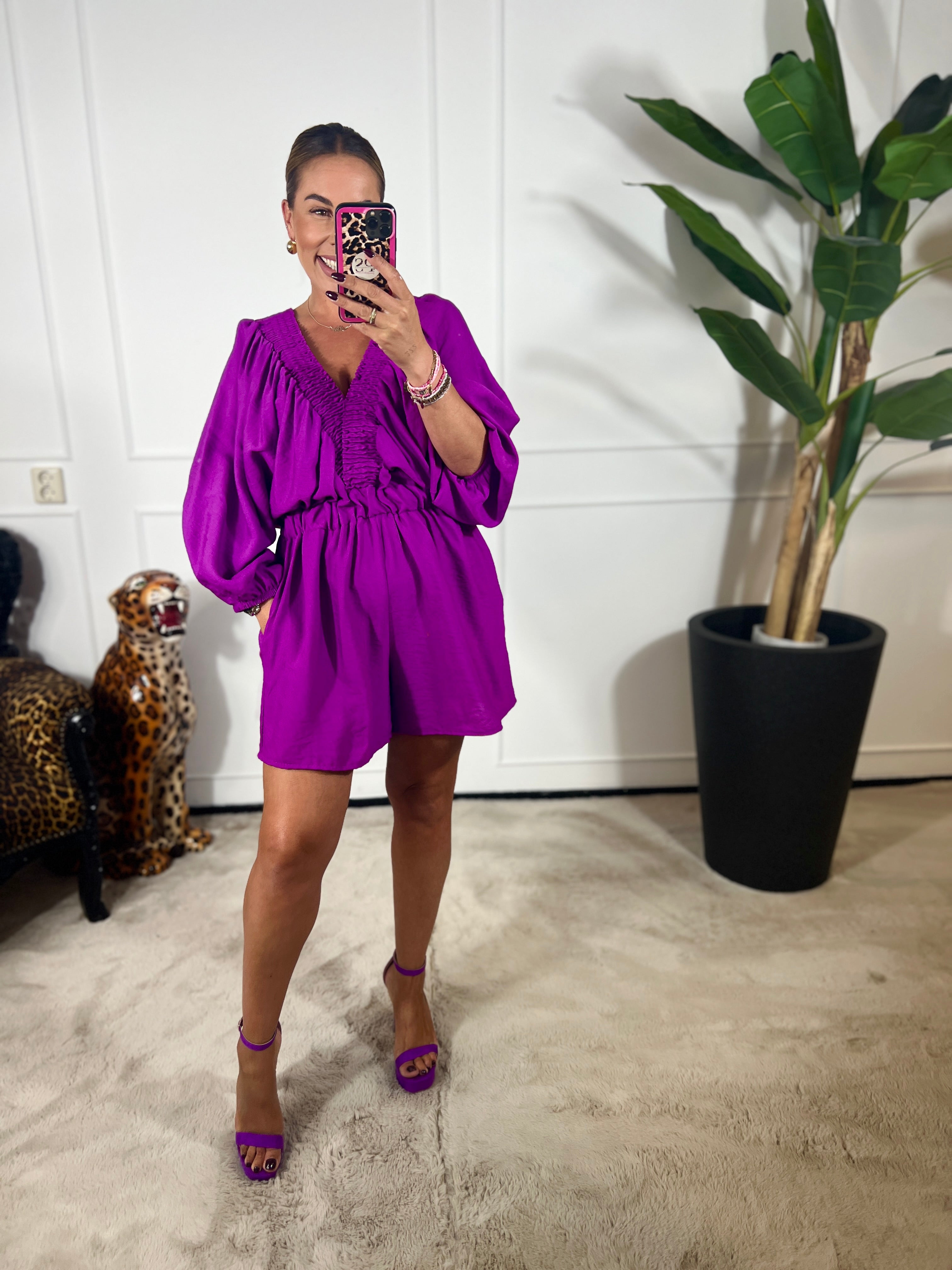 JEWEL EFFEN KLEUR JUIMPSUIT