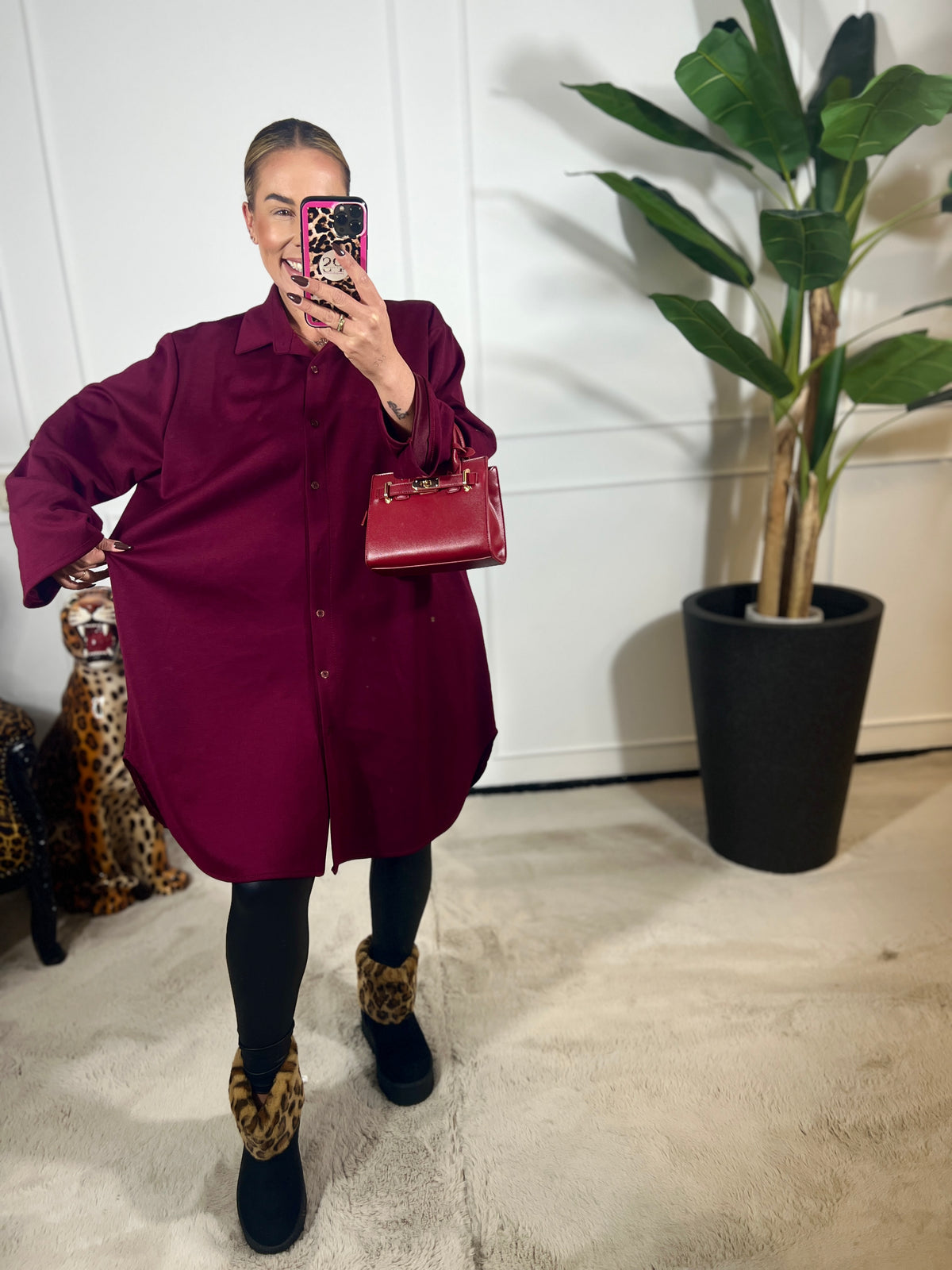 OVERSIZED TUNIEK