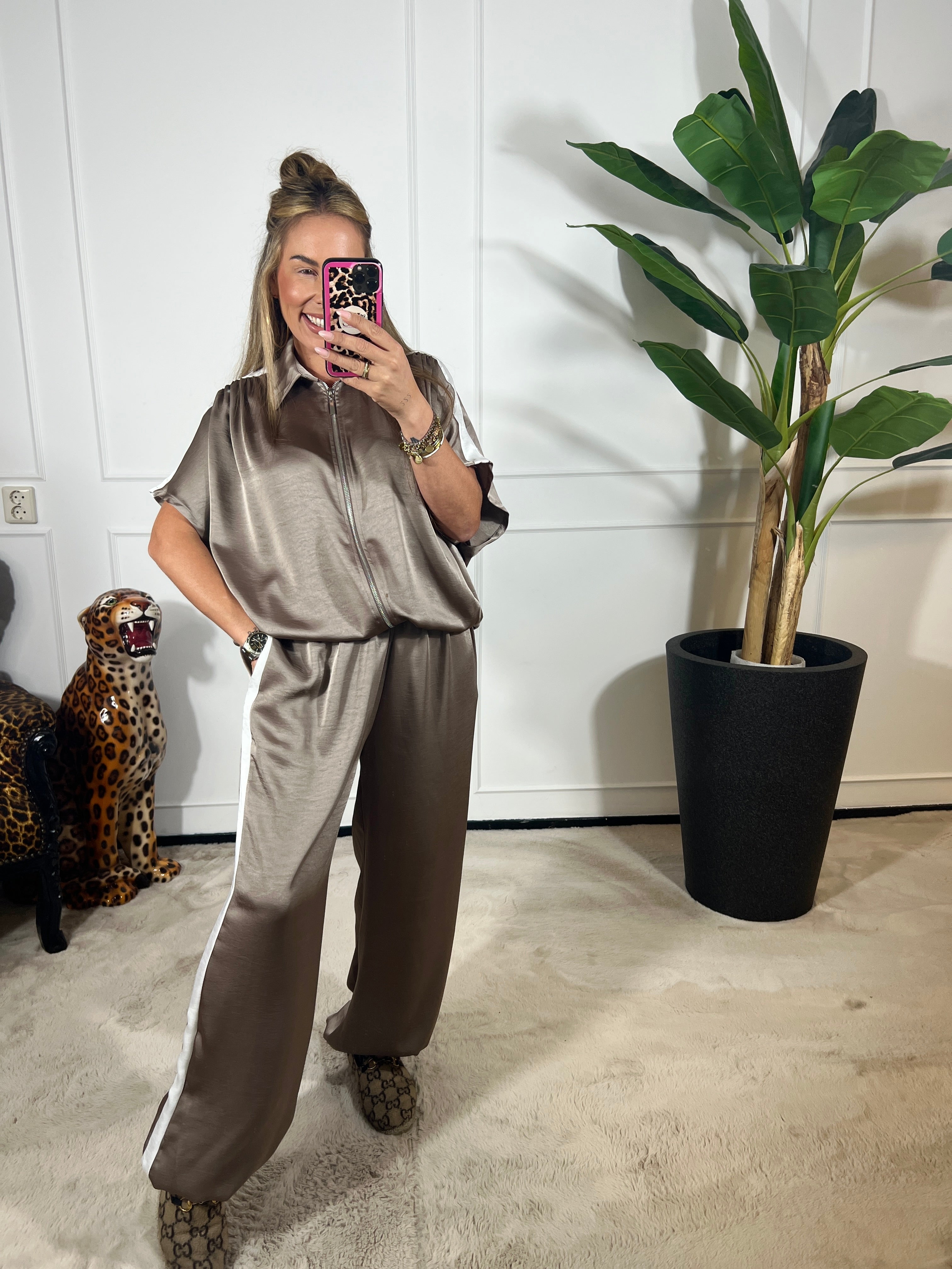 BRUCE SATIN COMFY SET