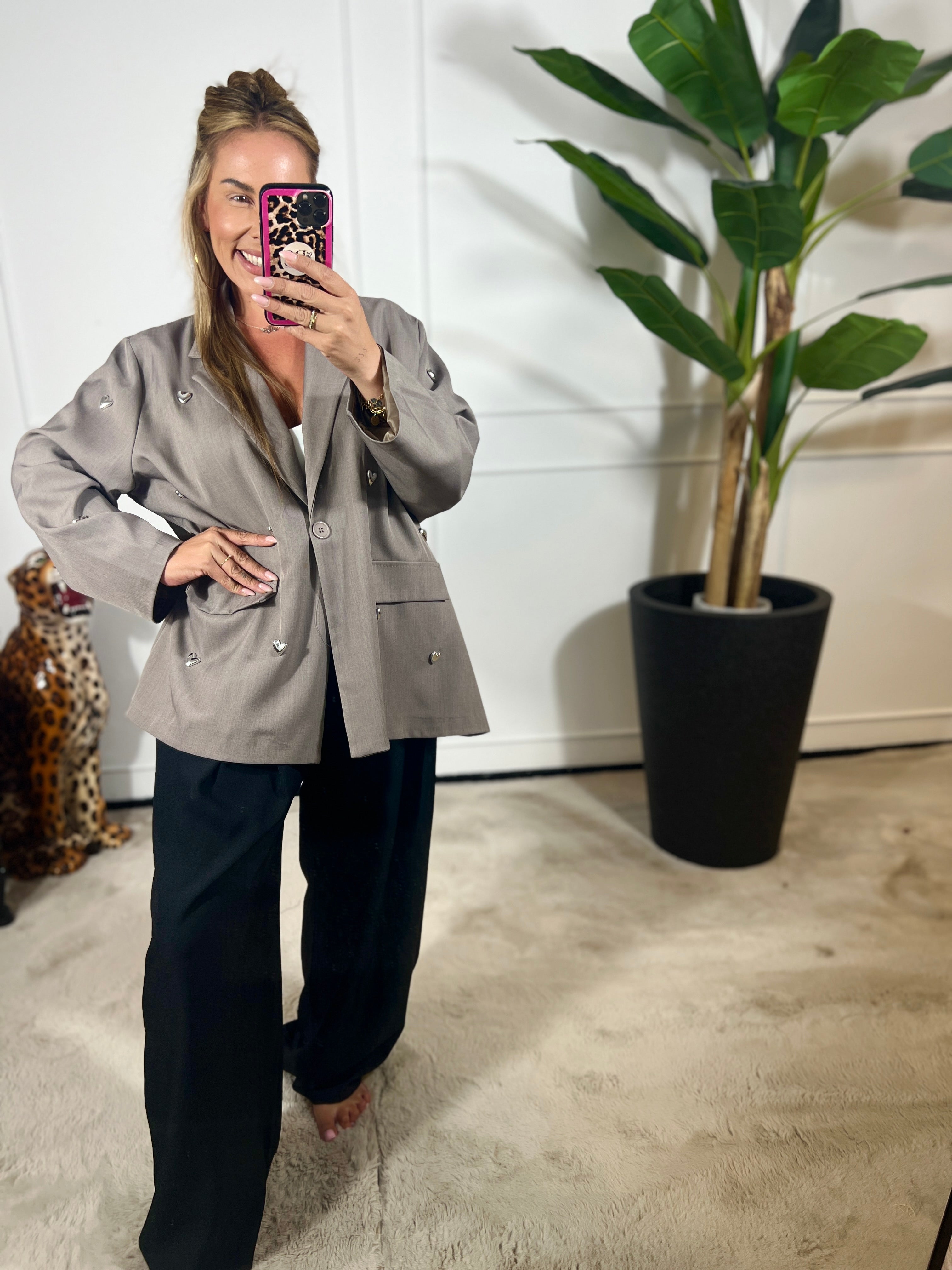 AMOUR HEART BLAZER