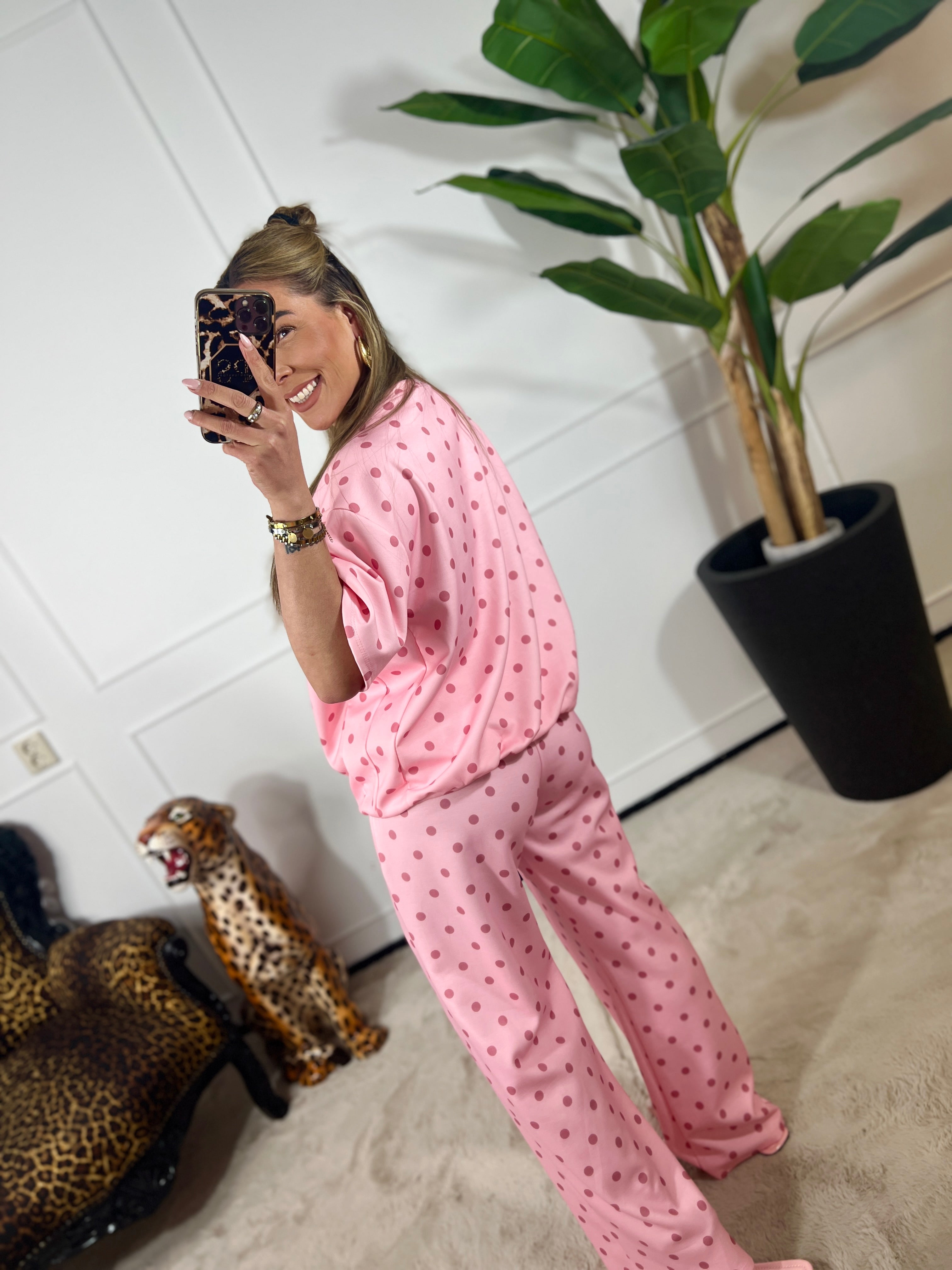 LIV POLKA DOTS COMFY SET
