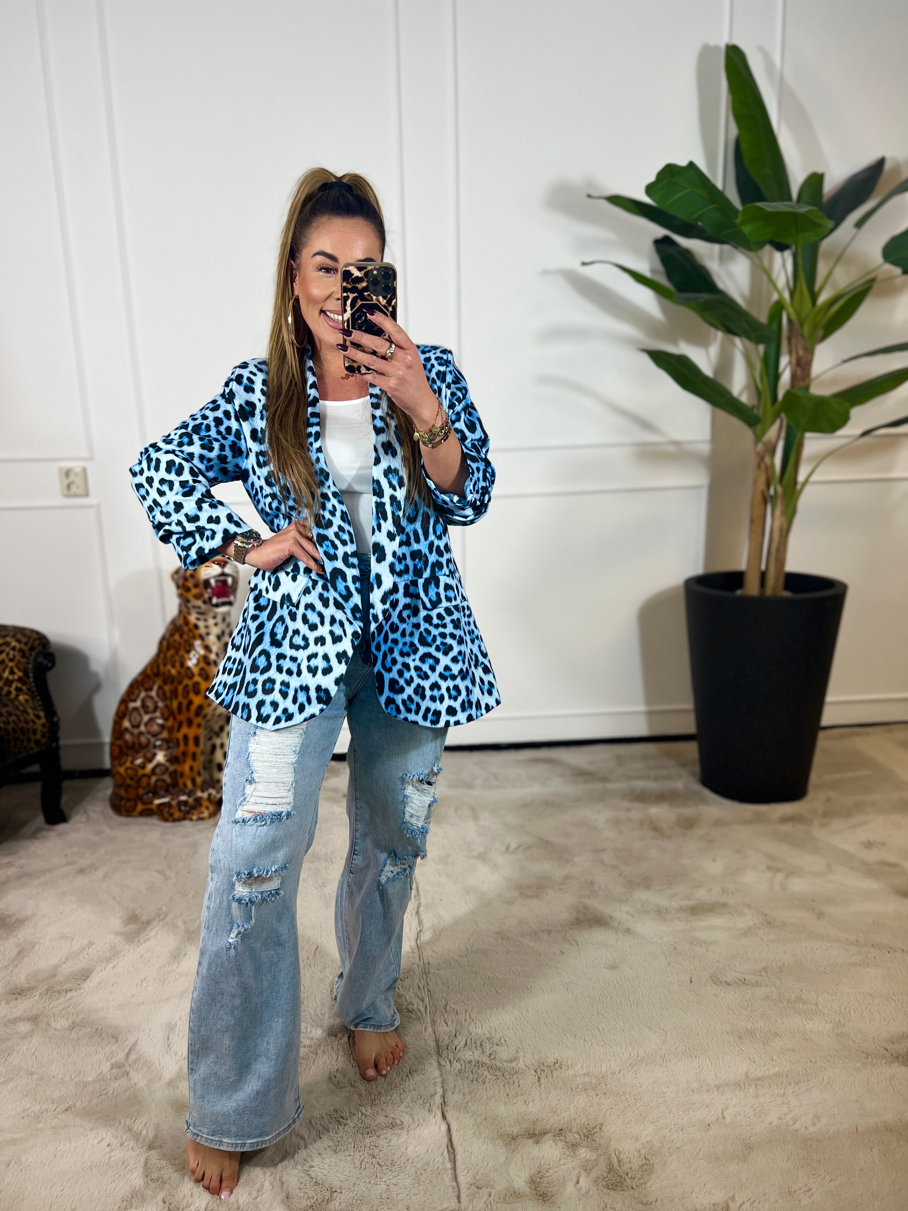 PANTERPRINT WOMAN BLAZER (IN MATEN) + VIDEO