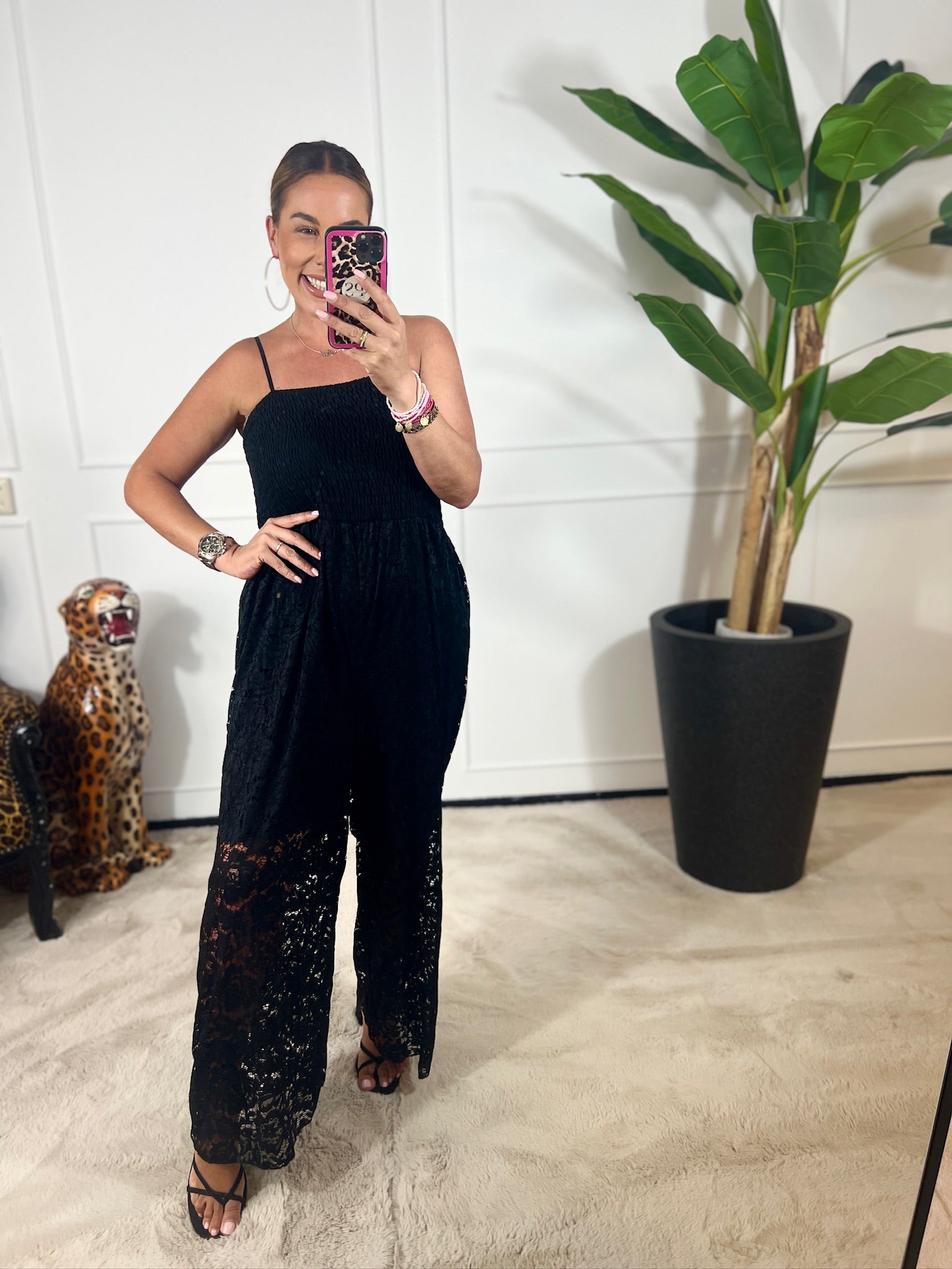 LIZZY LACE JUMPSUIT