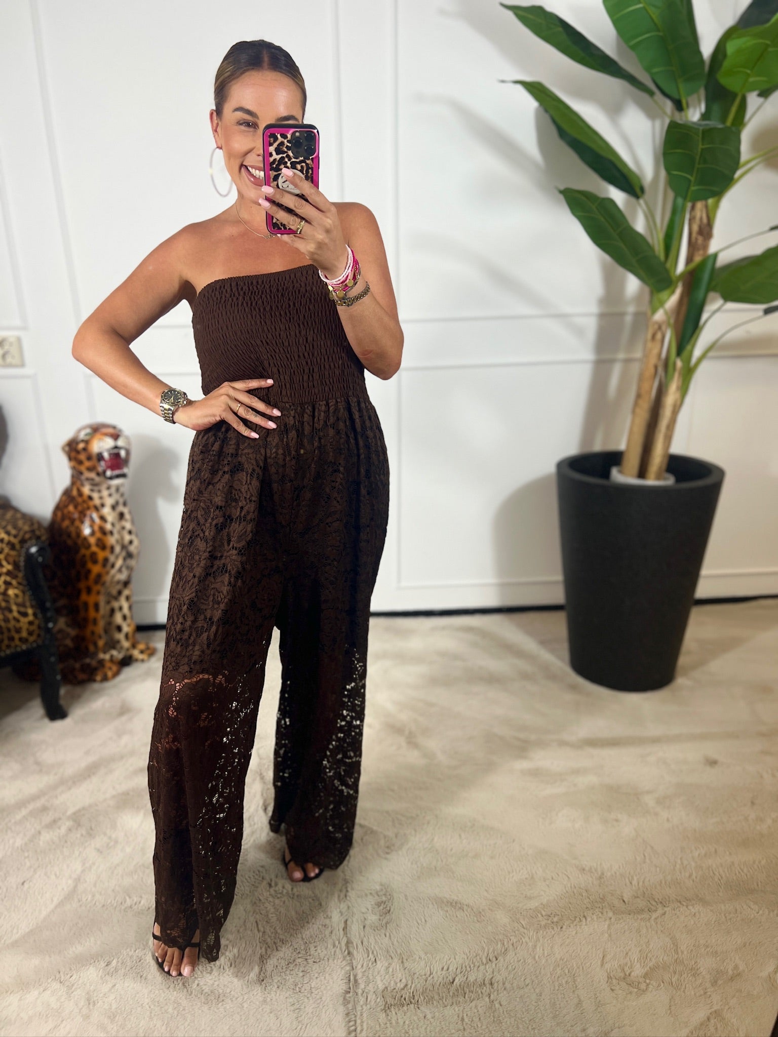 LIZZY LACE JUMPSUIT