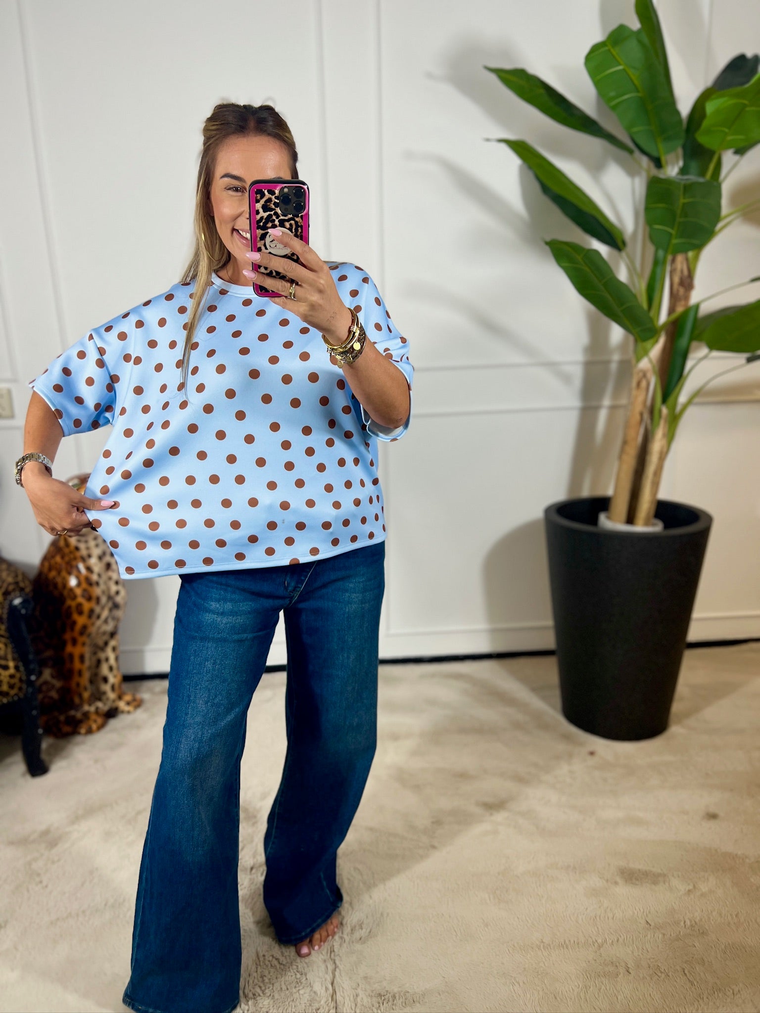 DEBBY DOTS TEE