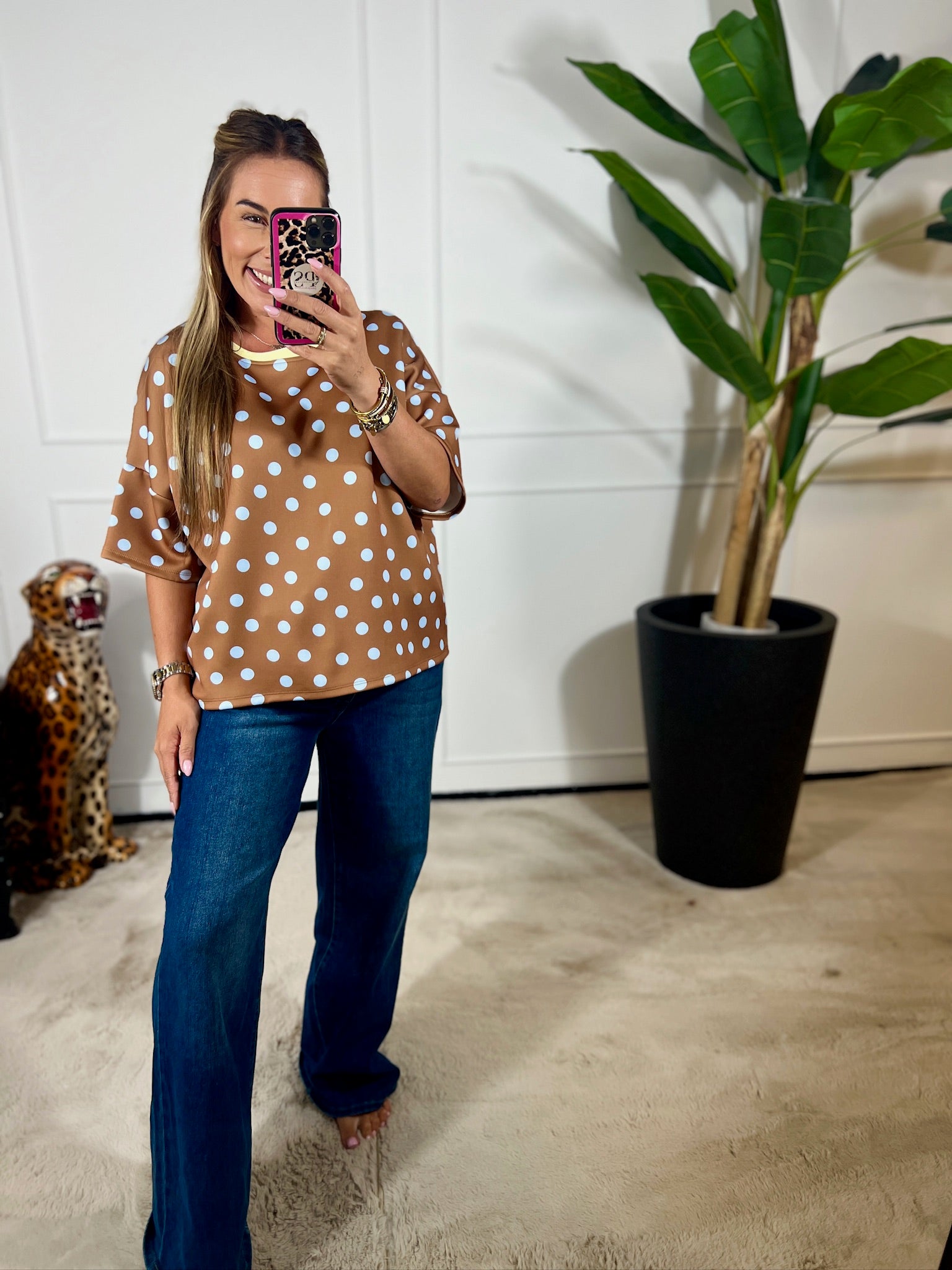 DEBBY DOTS TEE