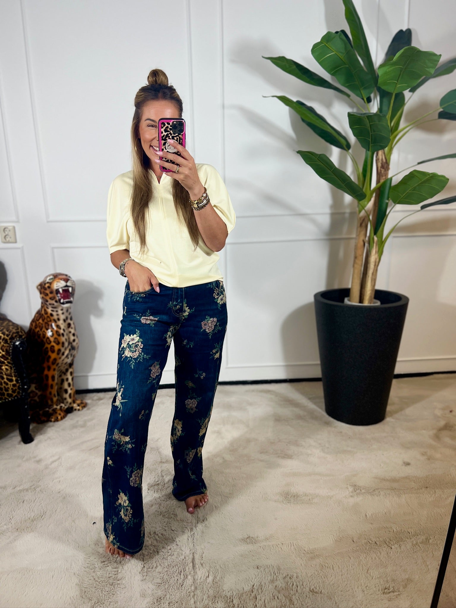 FLORENCE FLOWER JEANS