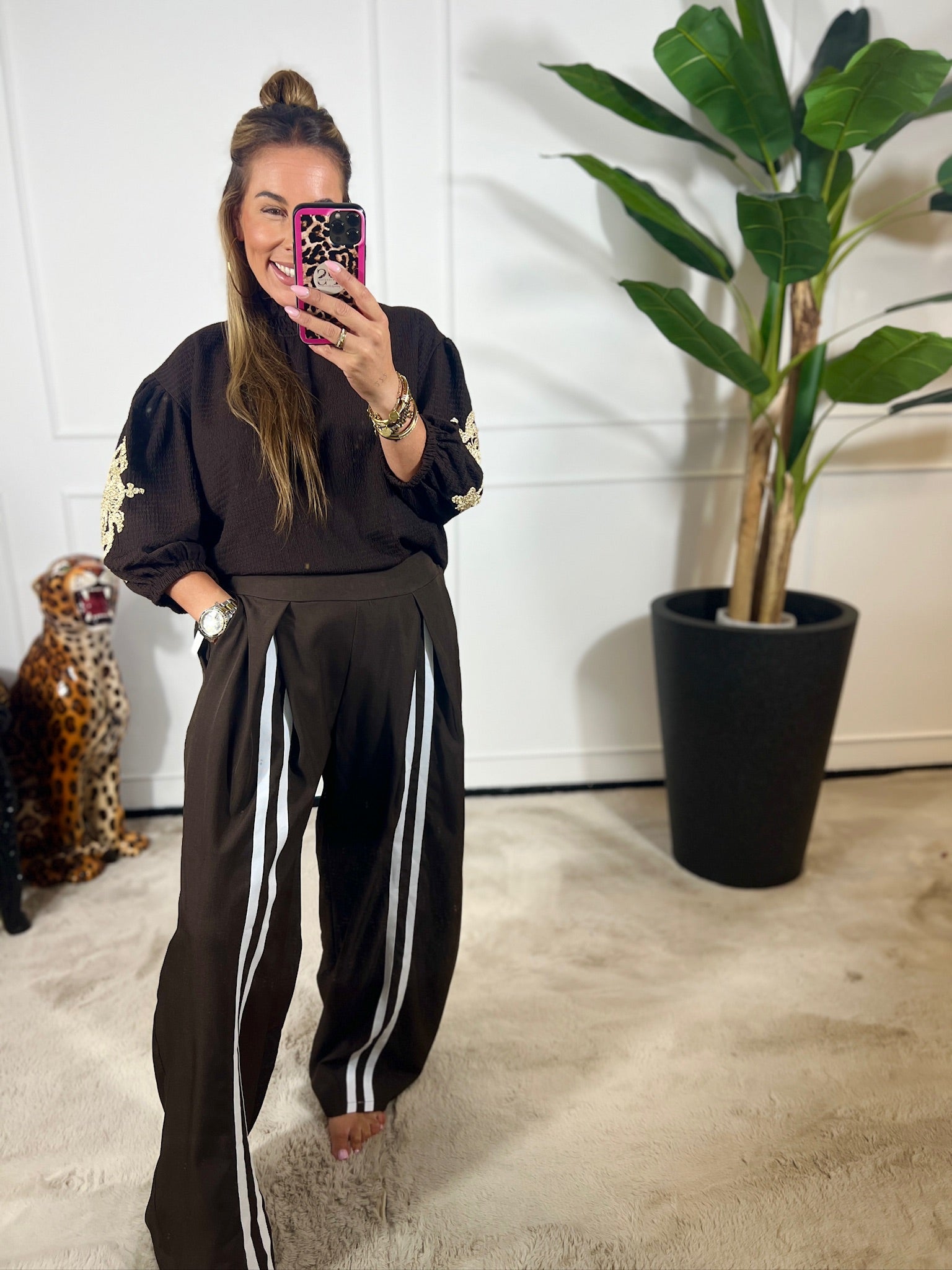 SIENNA COL TOP
