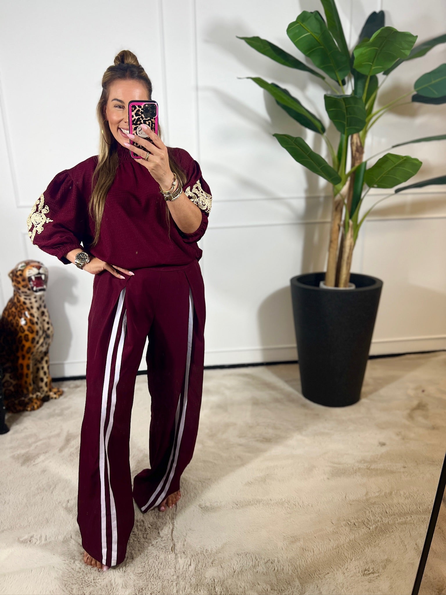 SIENNA COL TOP