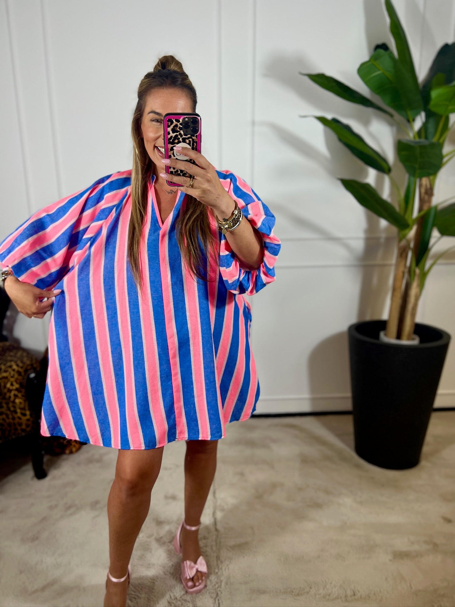 COCO STRIPE TUNIEK DRESS