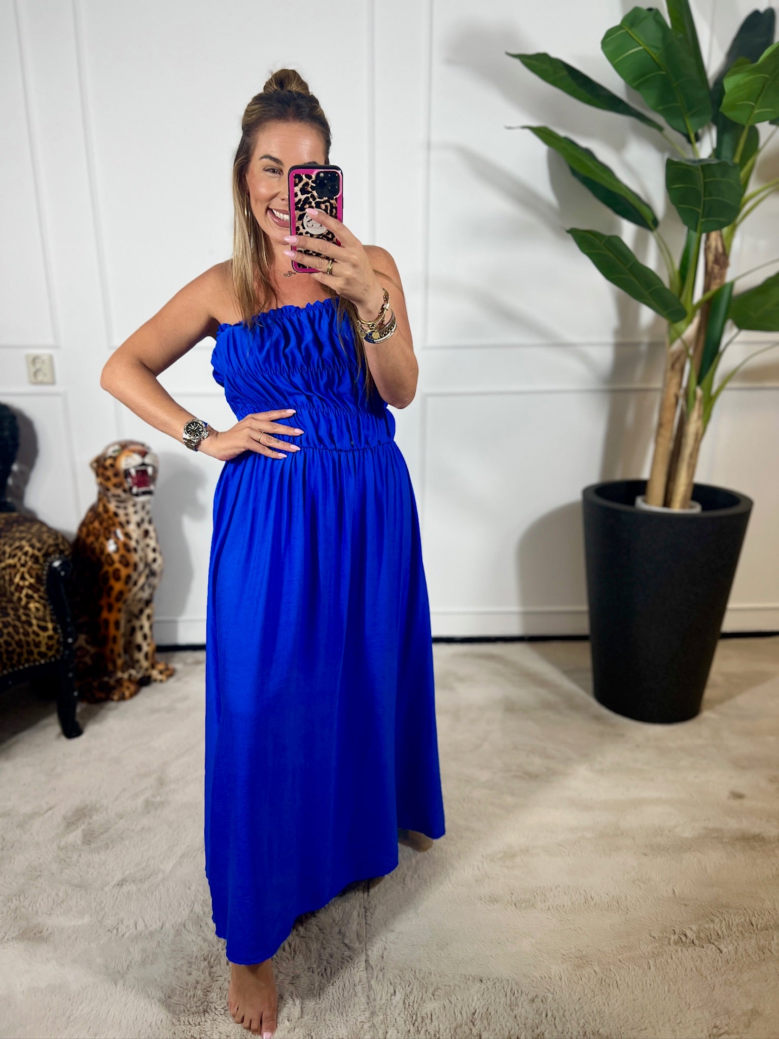 LIVIA STRAPLESS MAXI DRESS