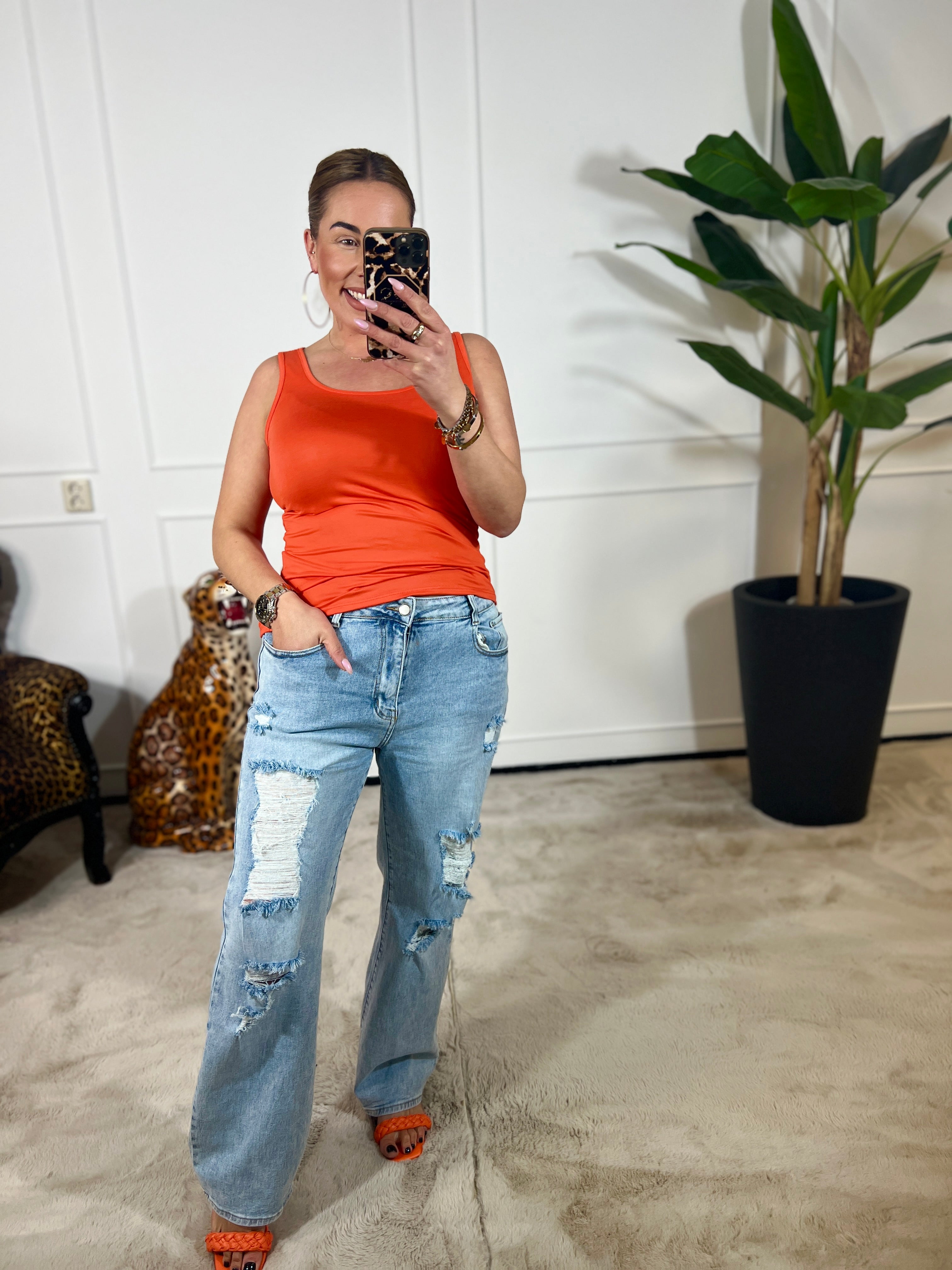 *KLEURIGE* BASIC HEMDJES (IN MATEN)