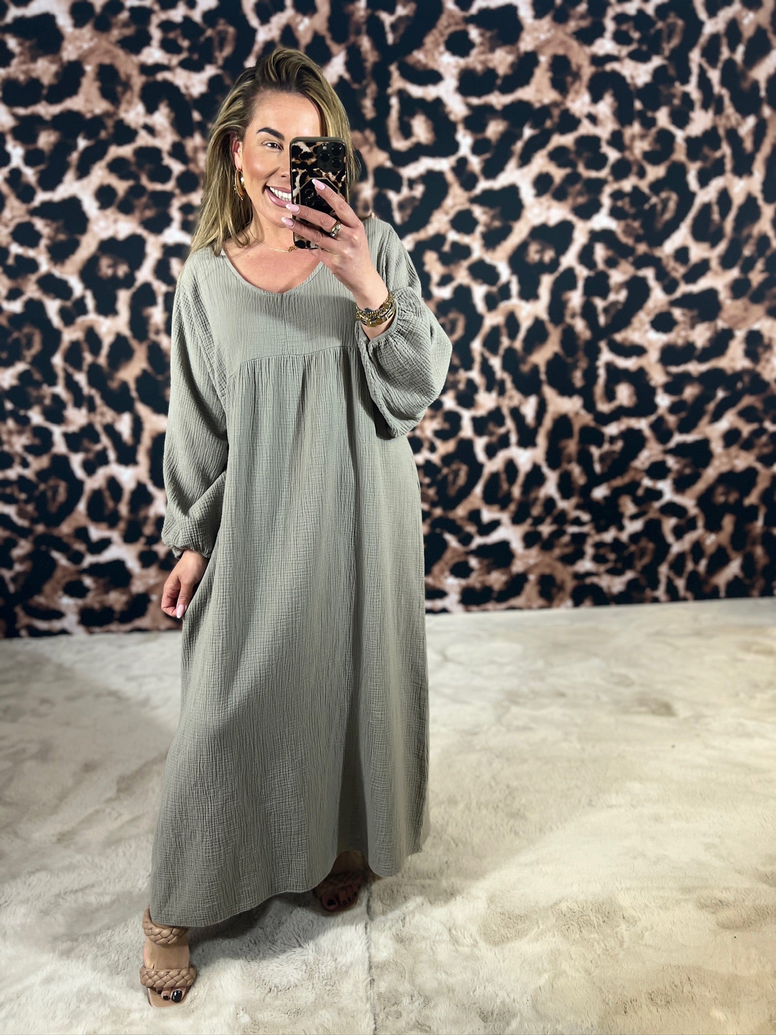 KATOENEN KATOO DRESS (T/M 48)