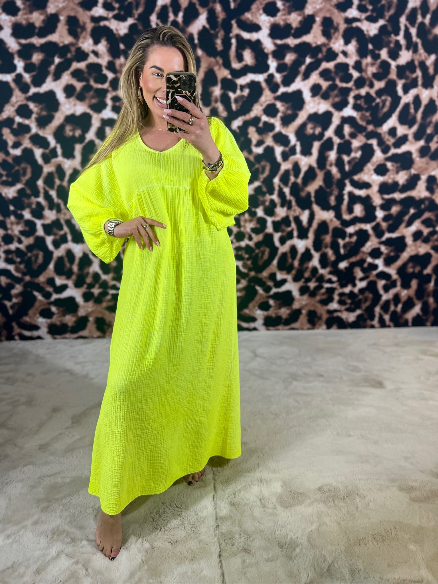 KATOENEN KATOO DRESS (T/M 48)