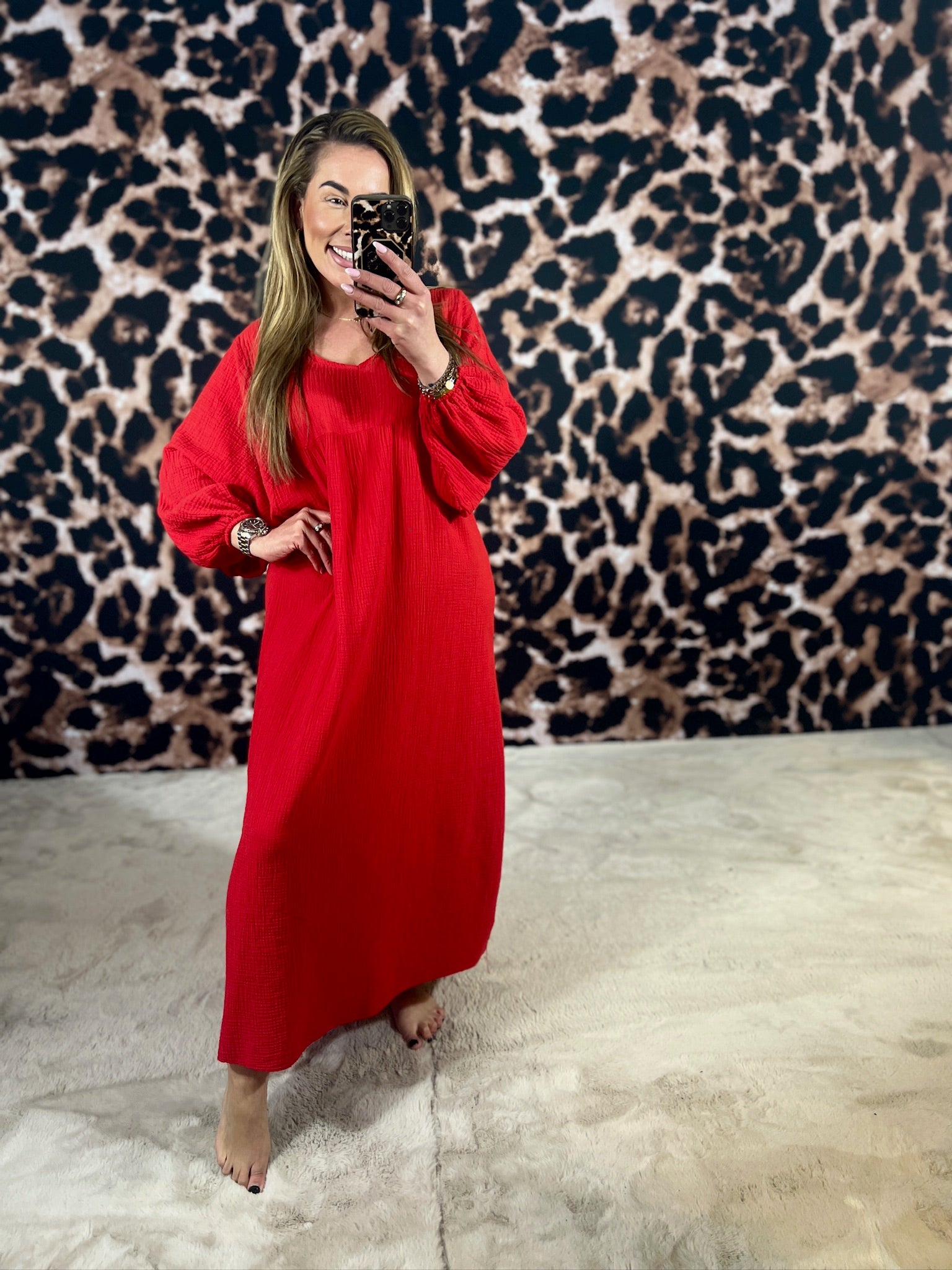 KATOENEN KATOO DRESS (T/M 48)