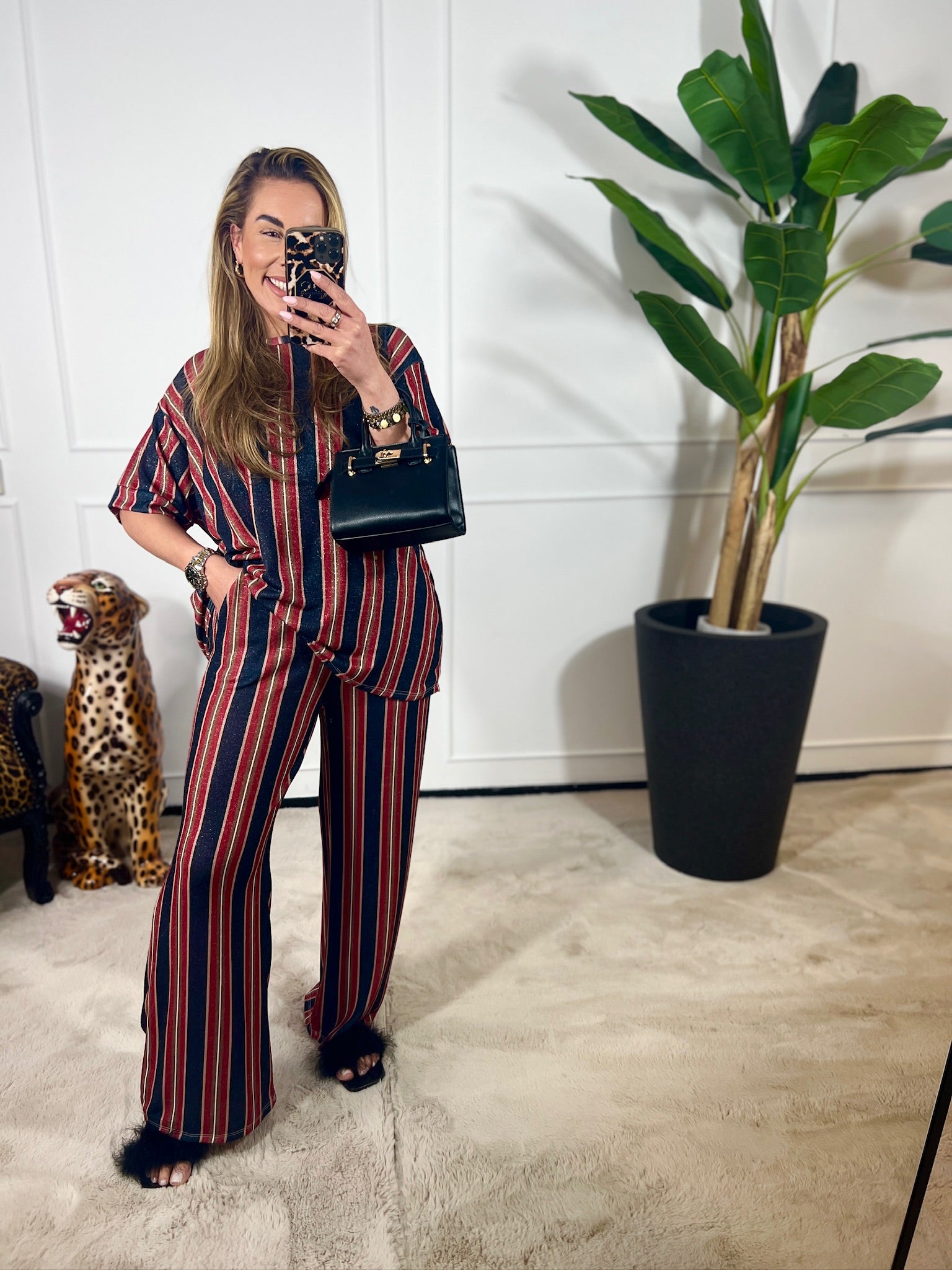 NOA STRIPE COMFY SET