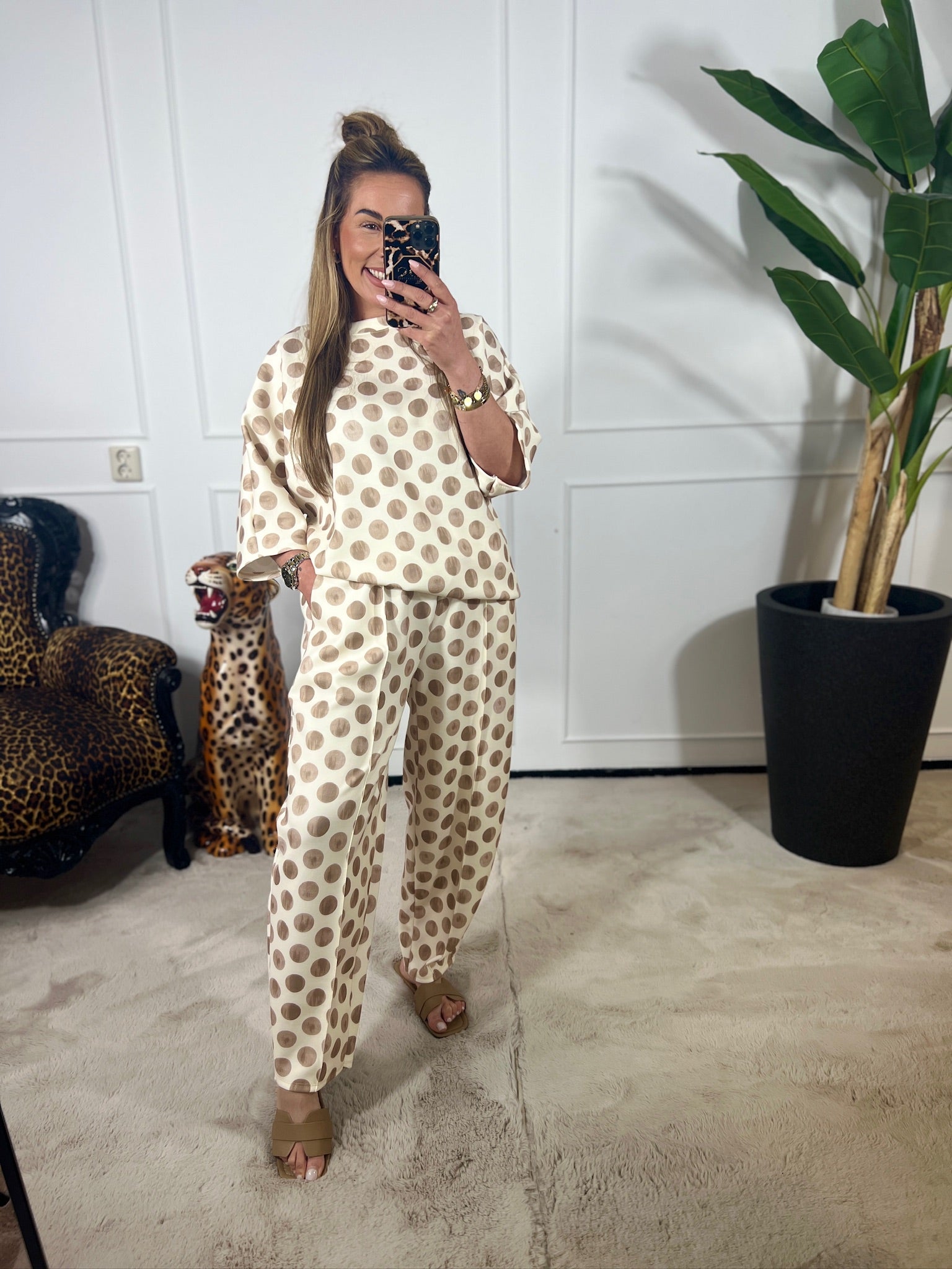 ELISE DOTS COMFY SET