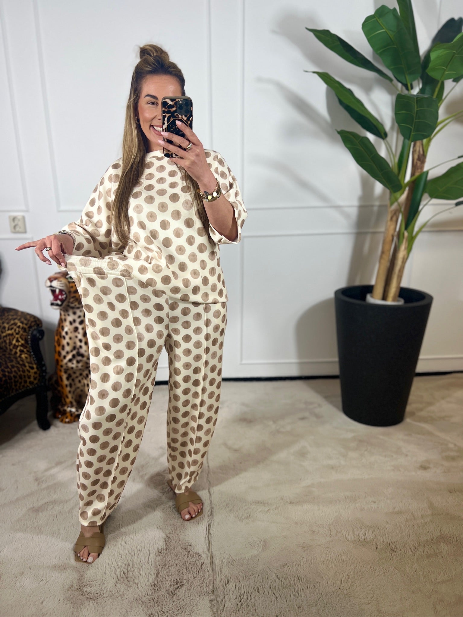 ELISE DOTS COMFY SET